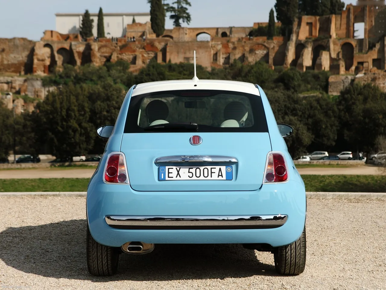 Fiat 500 Vintage 57 (2015) – zezadu