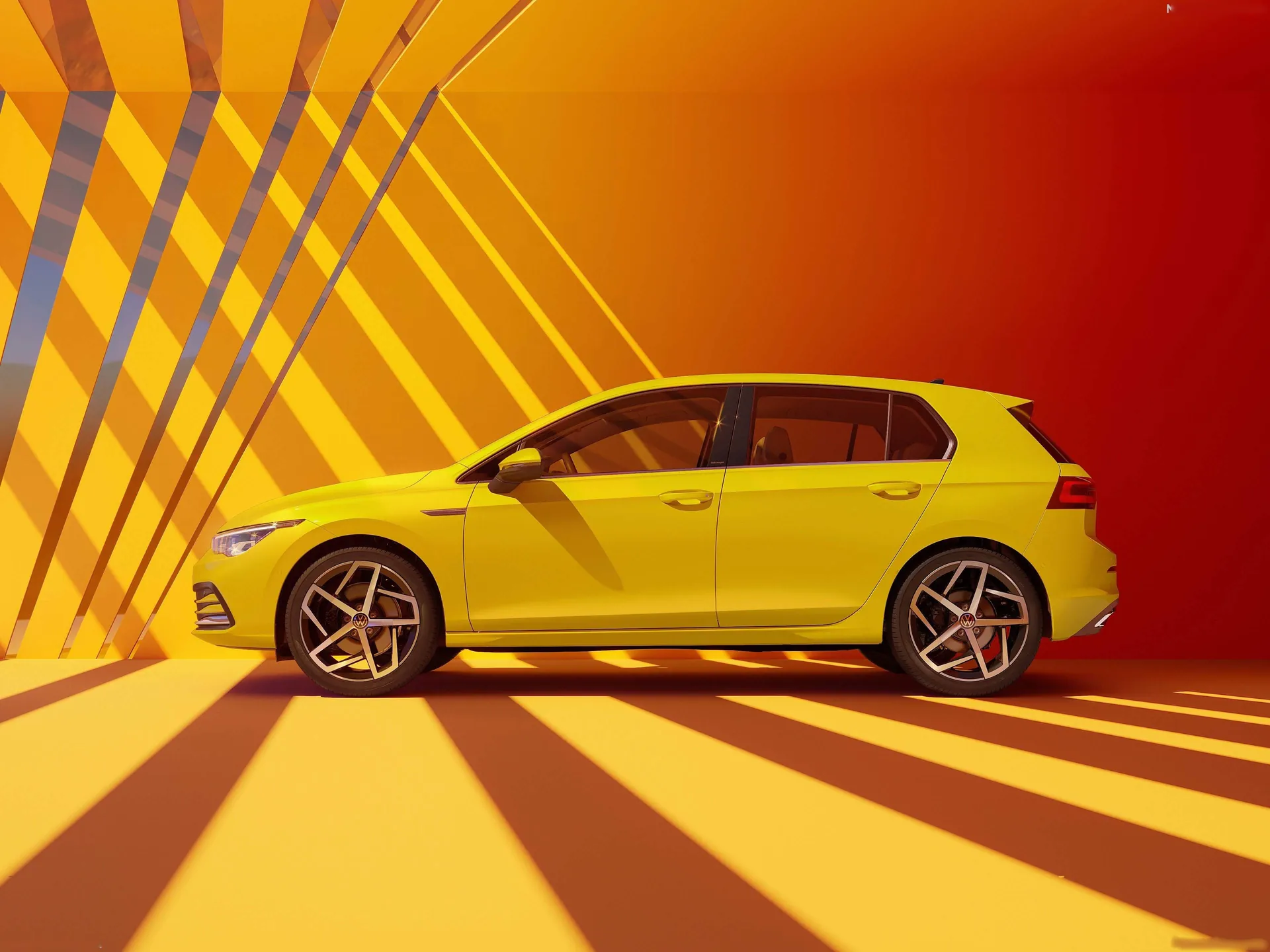 Volkswagen Golf (2020) – boční profil