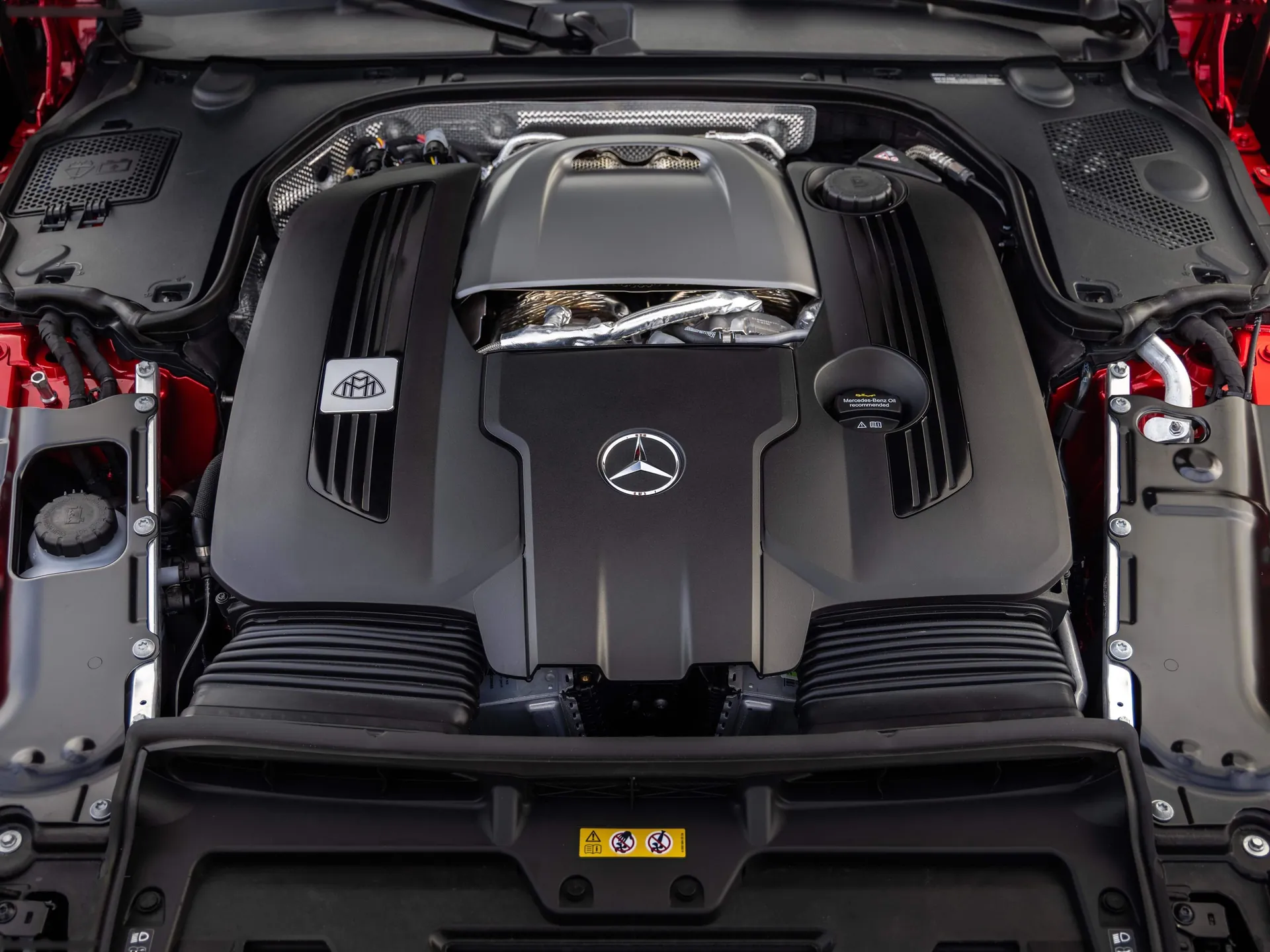 Mercedes-Benz SL Monogram Maybach (2025) – motorový prostor
