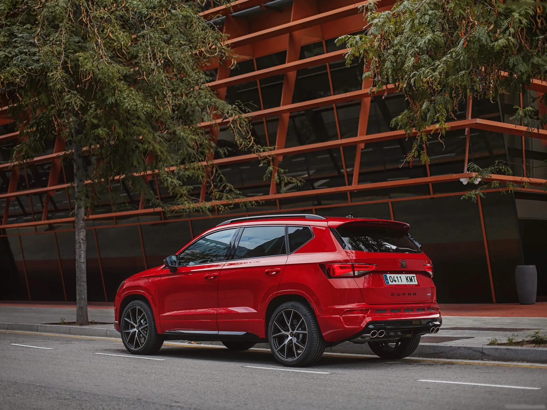 Seat Ateca Cupra (2019) – zadní tříčtvrteční pohled