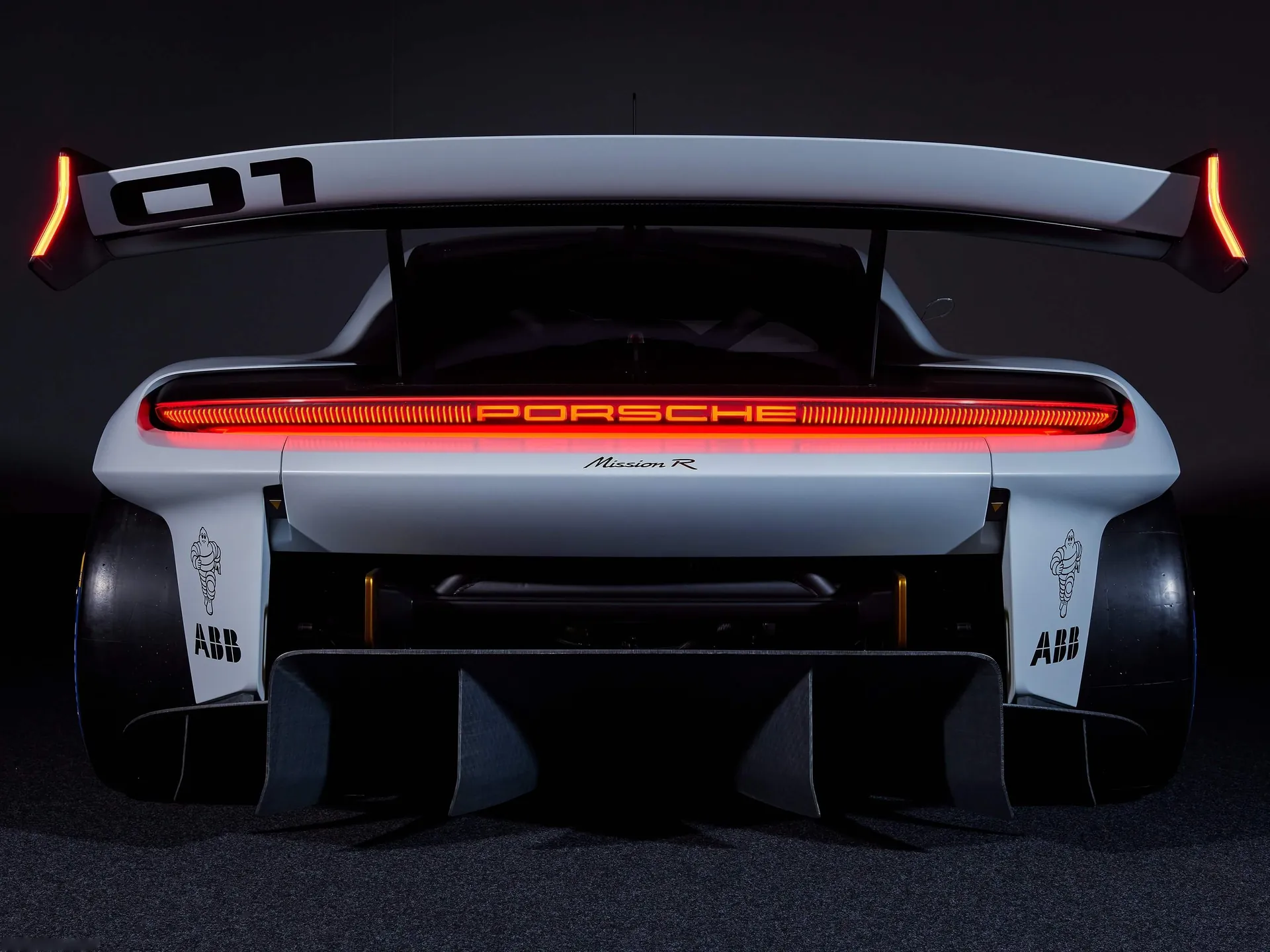 Porsche Mission R Concept (2021) - Rear