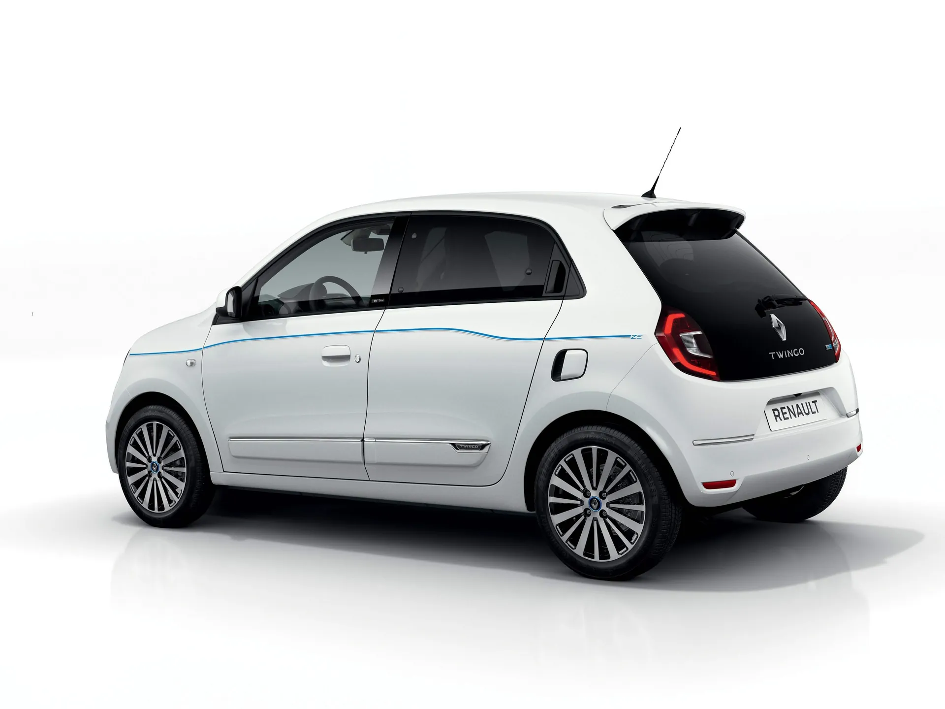 Renault Twingo ZE (2020) – zadní tříčtvrteční pohled