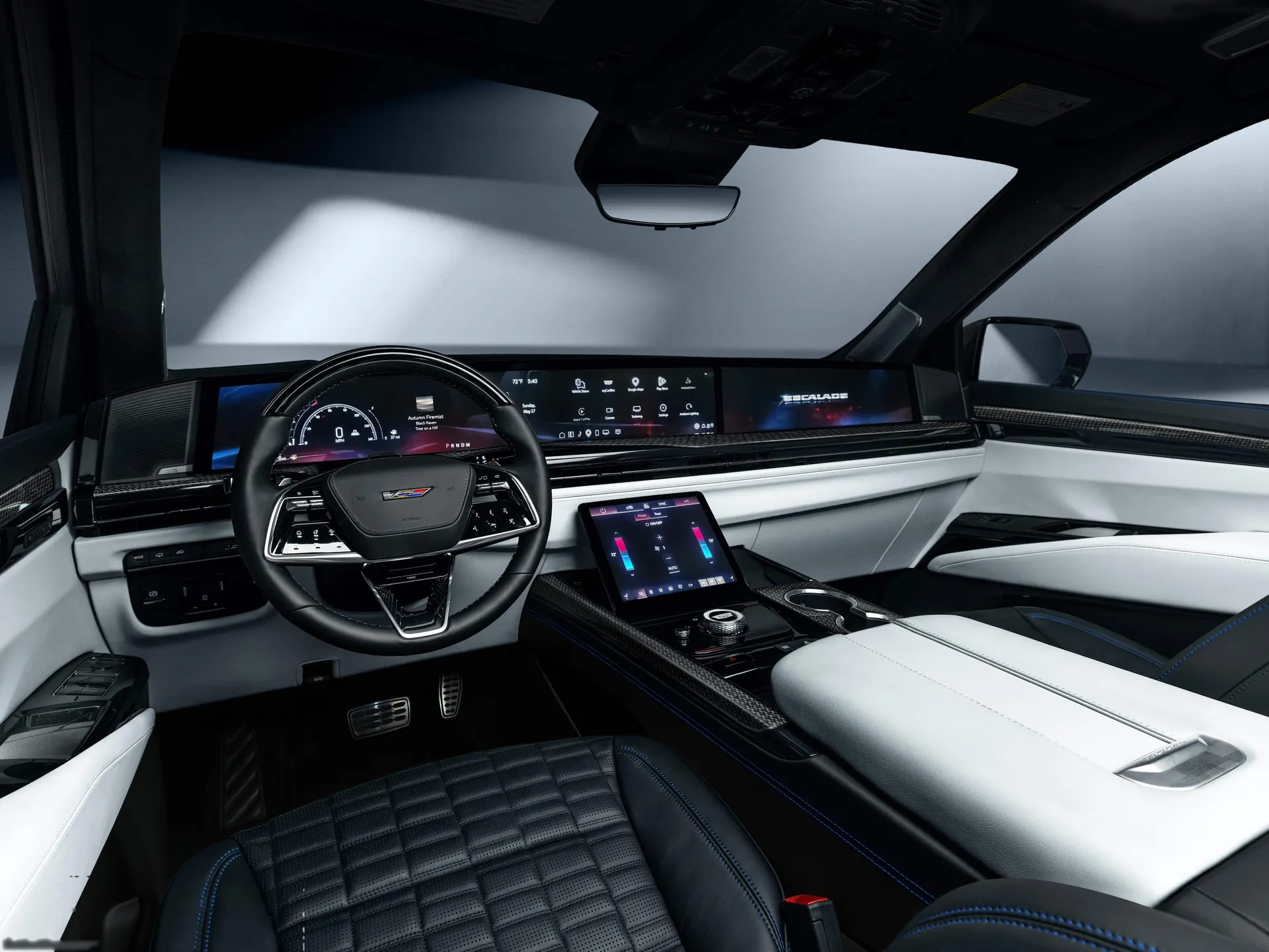 Cadillac Escalade-V 125th Anniversary Collector Series (2027) – interiér