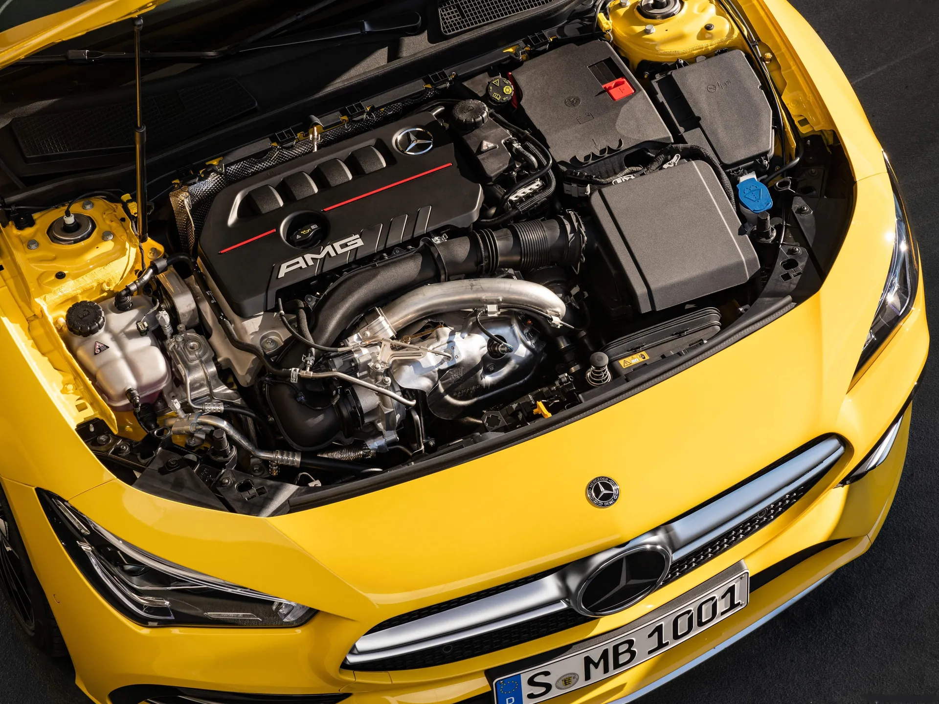 Mercedes-Benz CLA35 AMG 4Matic (2020) - Engine Bay