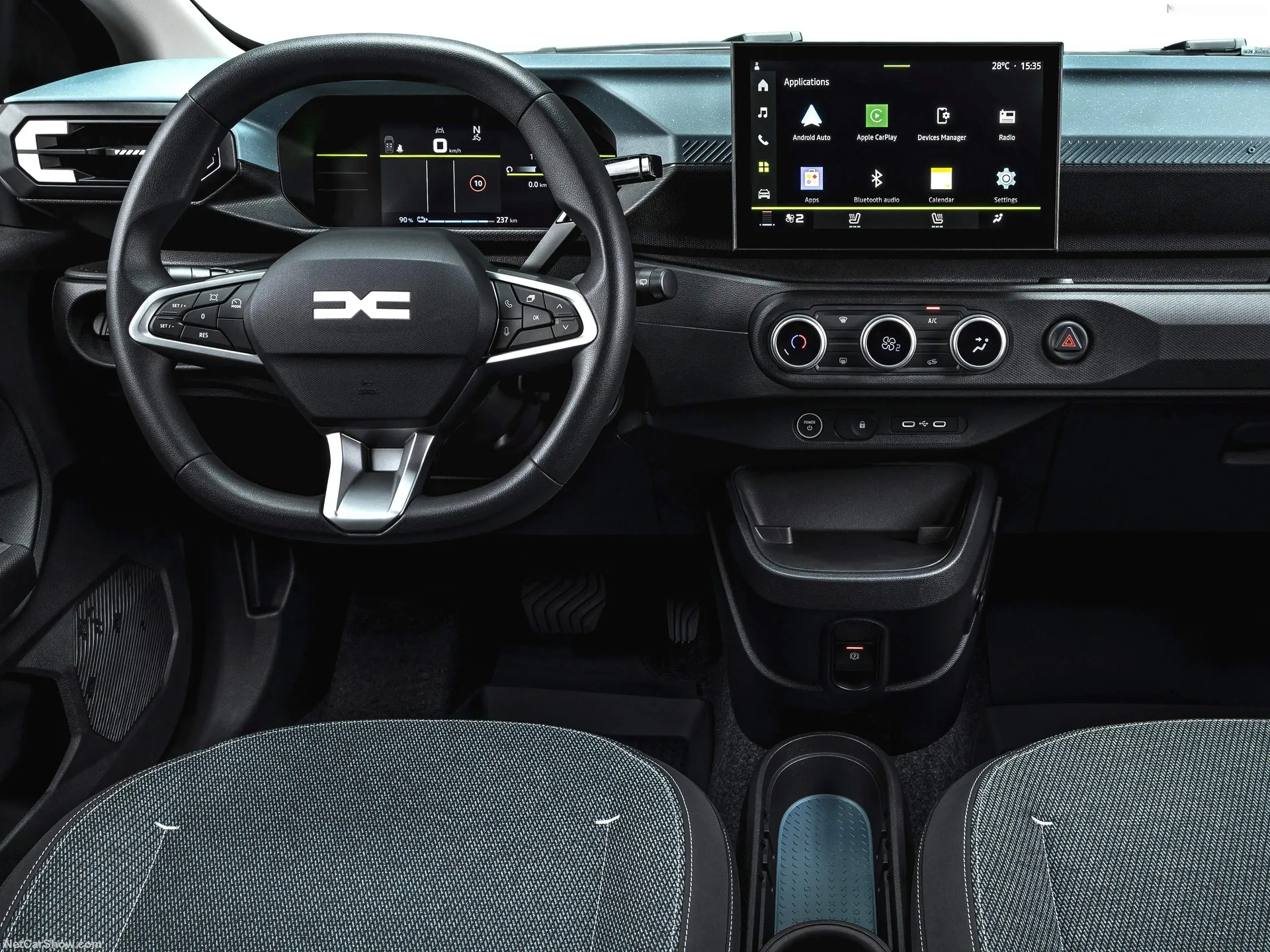 Dacia Spring (2027) – interiér