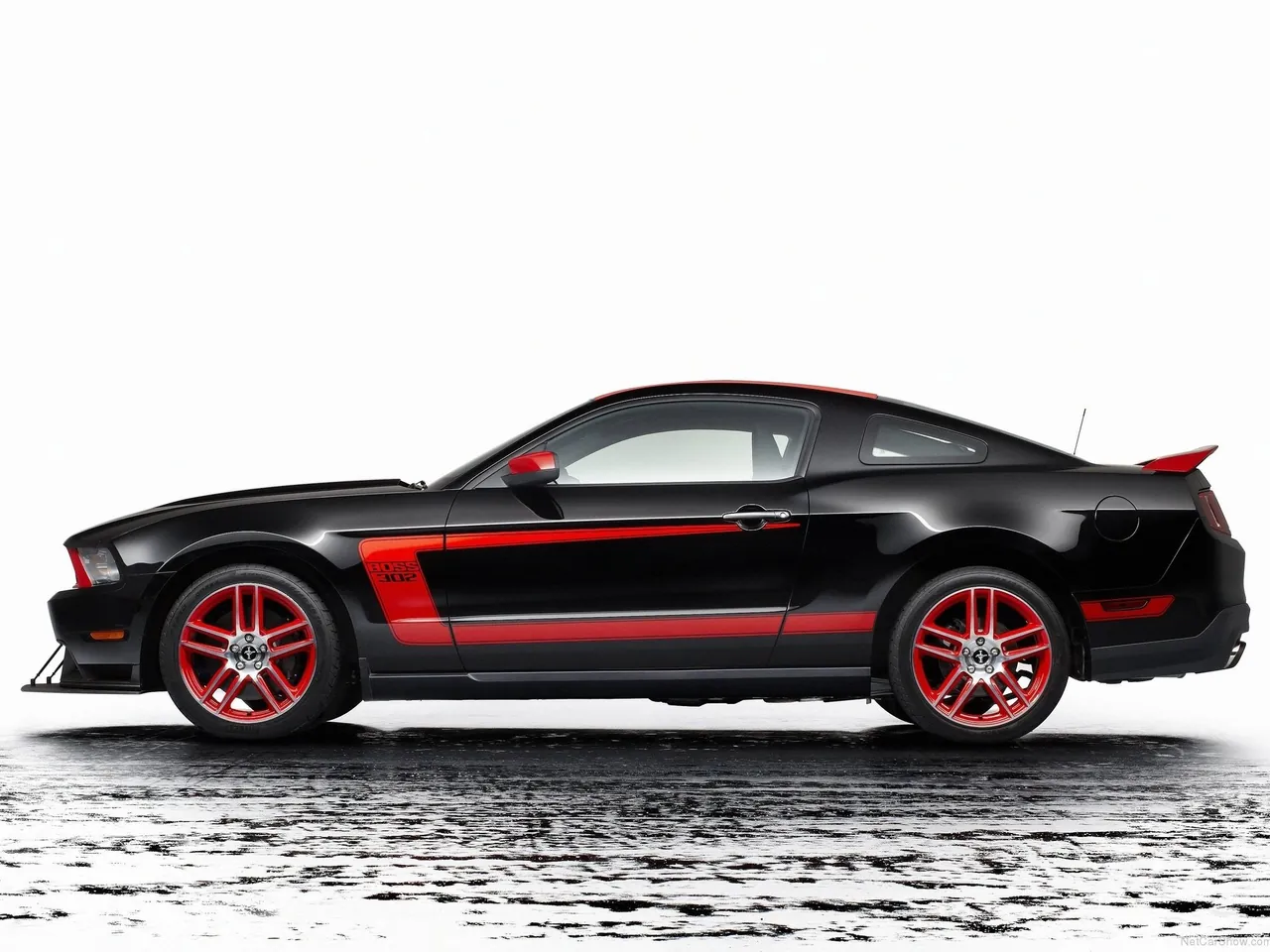 Ford Mustang Boss 302 Laguna Seca (2012) – boční profil