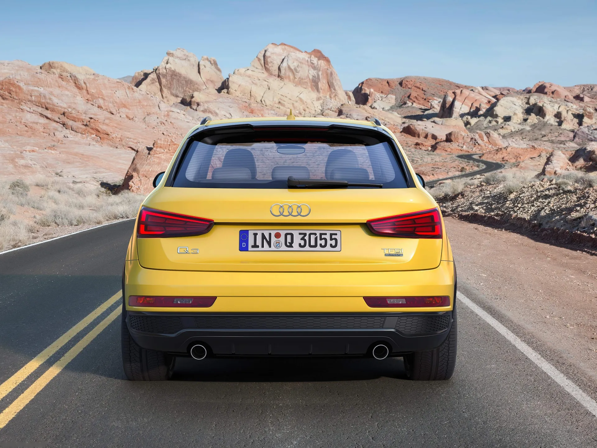 Audi Q3 (2017) – zezadu