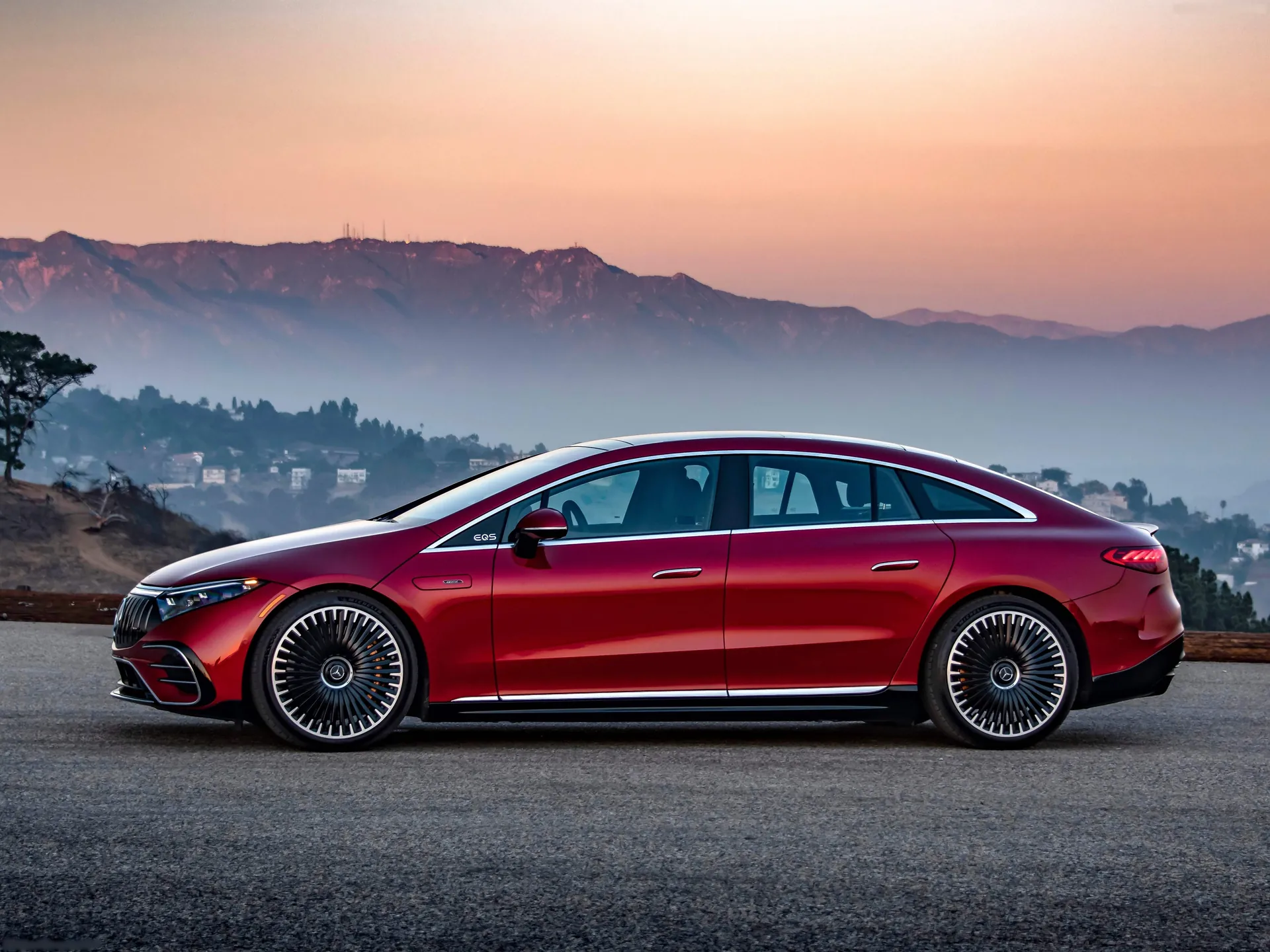 Mercedes-Benz EQS53 AMG (2022) - Side Profile
