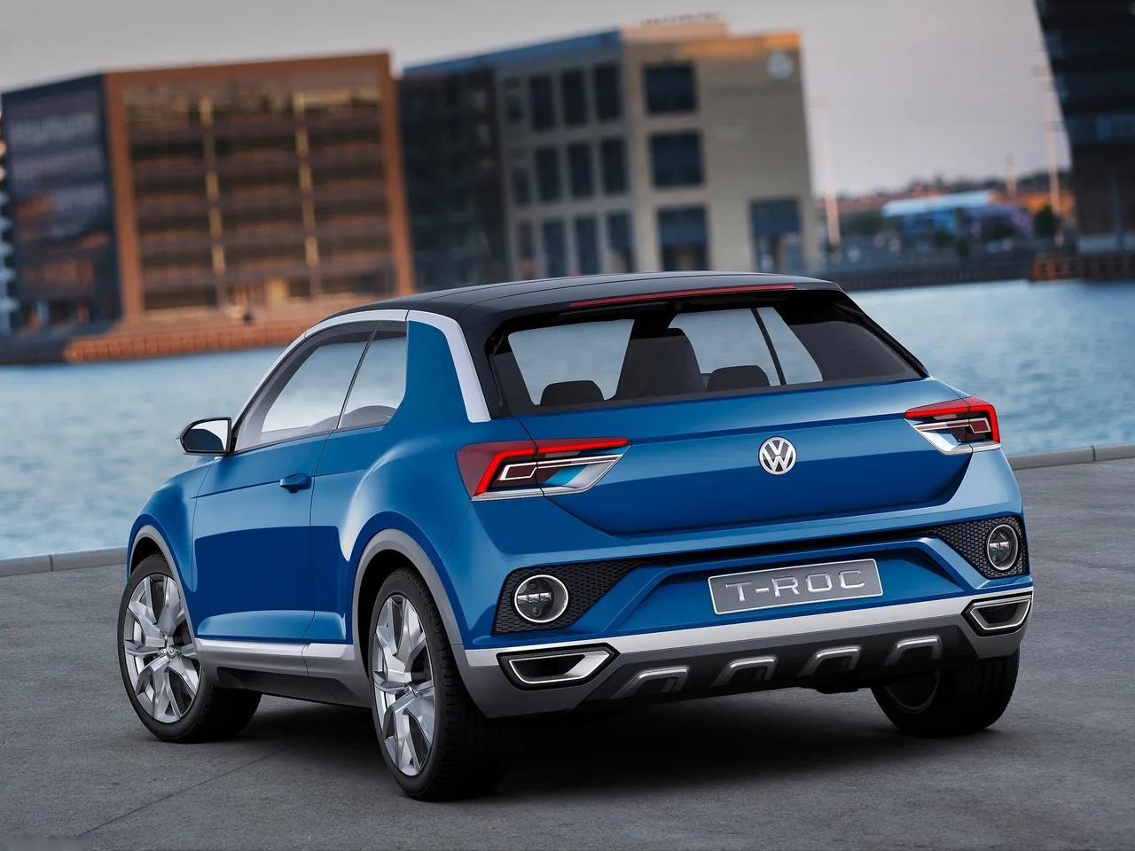 Volkswagen T-Roc Concept (2014) - Rear Three-Quarter