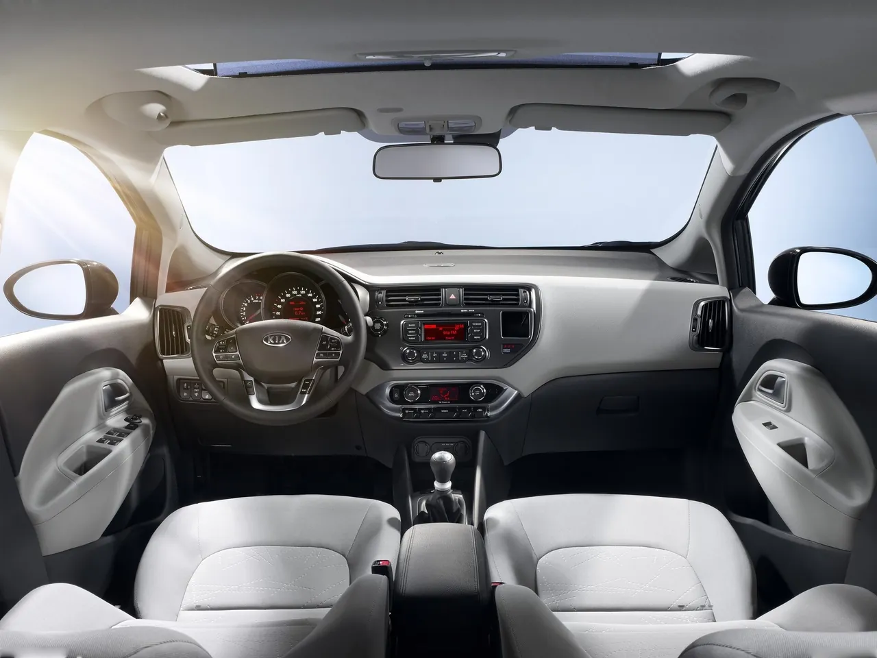 Kia Rio (2012) – interiér