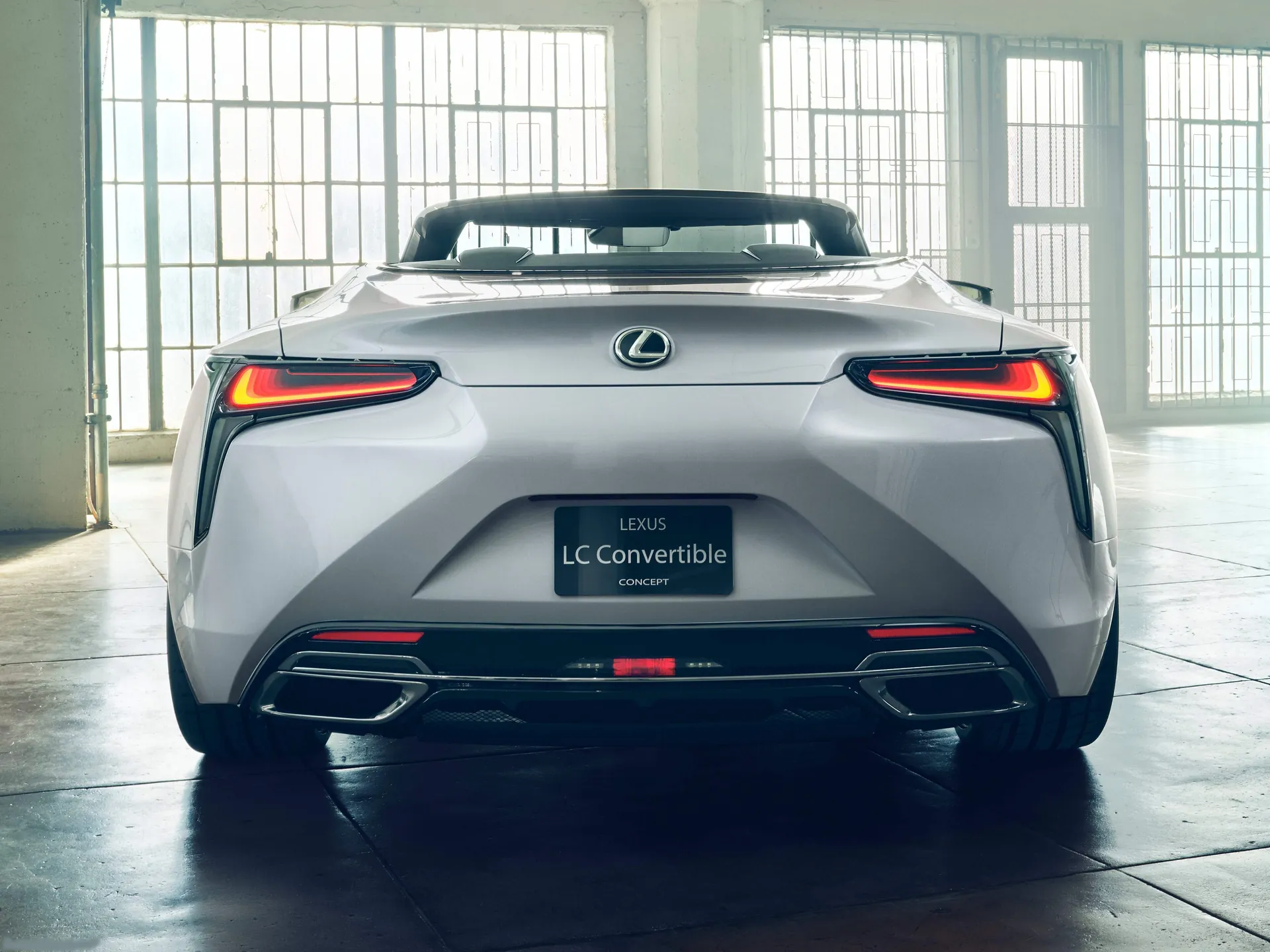 Lexus LC Convertible Concept (2019) – zezadu