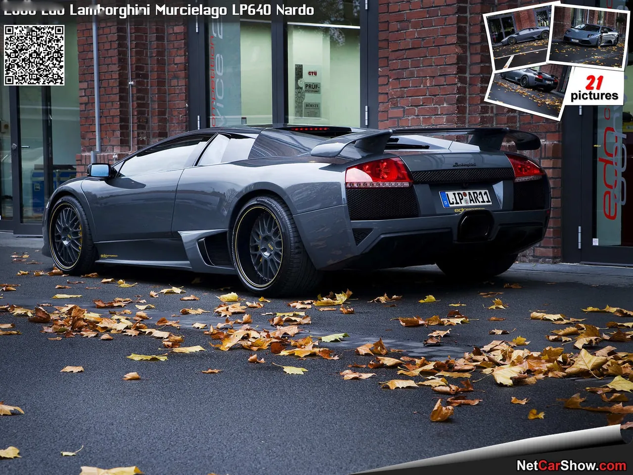 Edo Lamborghini Murcielago LP640 Nardo (2008) – zadní tříčtvrteční pohled