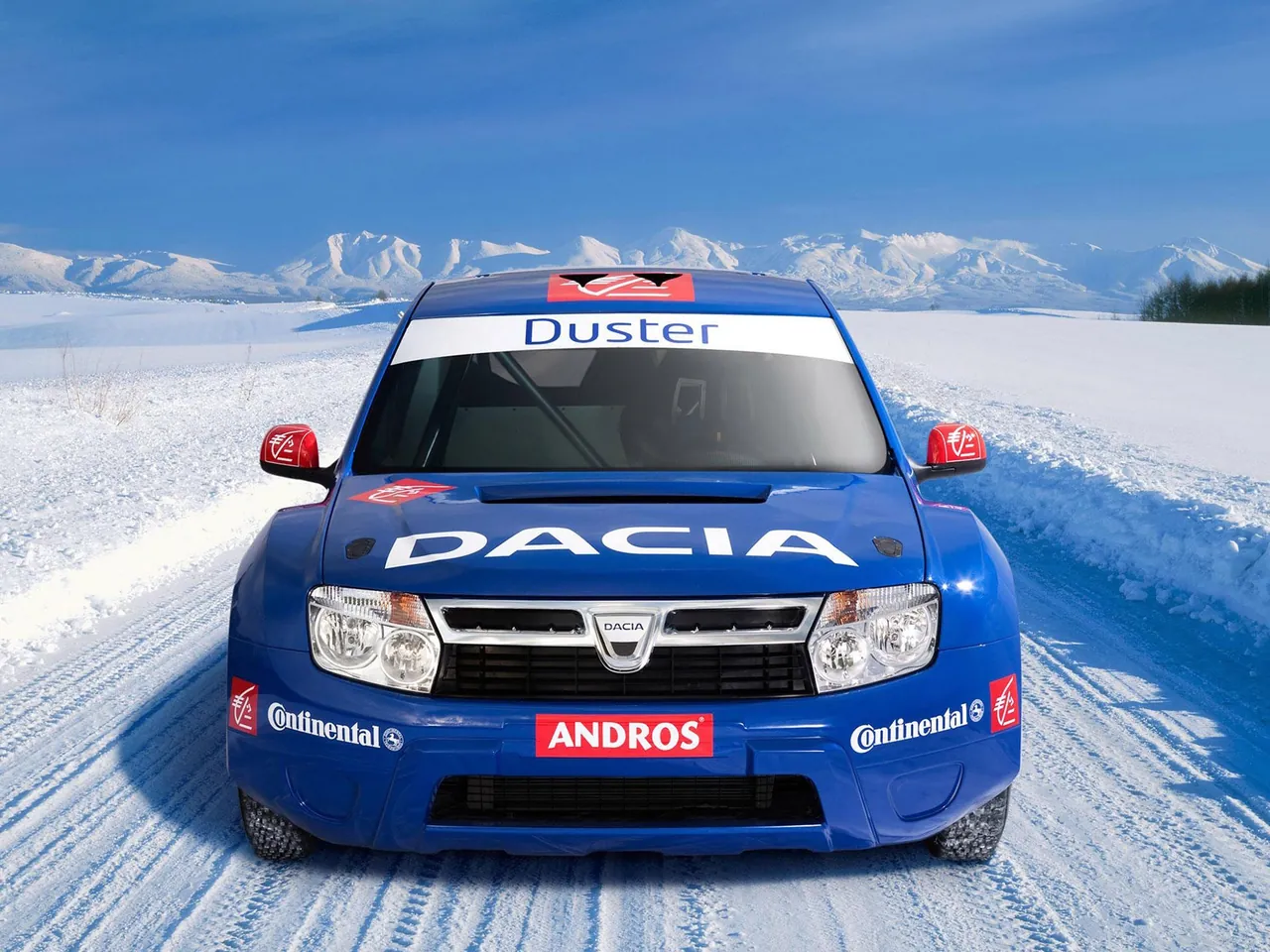 Dacia Duster Trophee Andros (2010) – zepředu