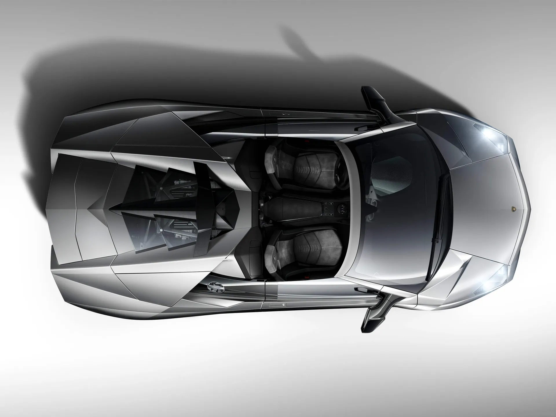 Lamborghini Reventon Roadster (2010) – pohled shora