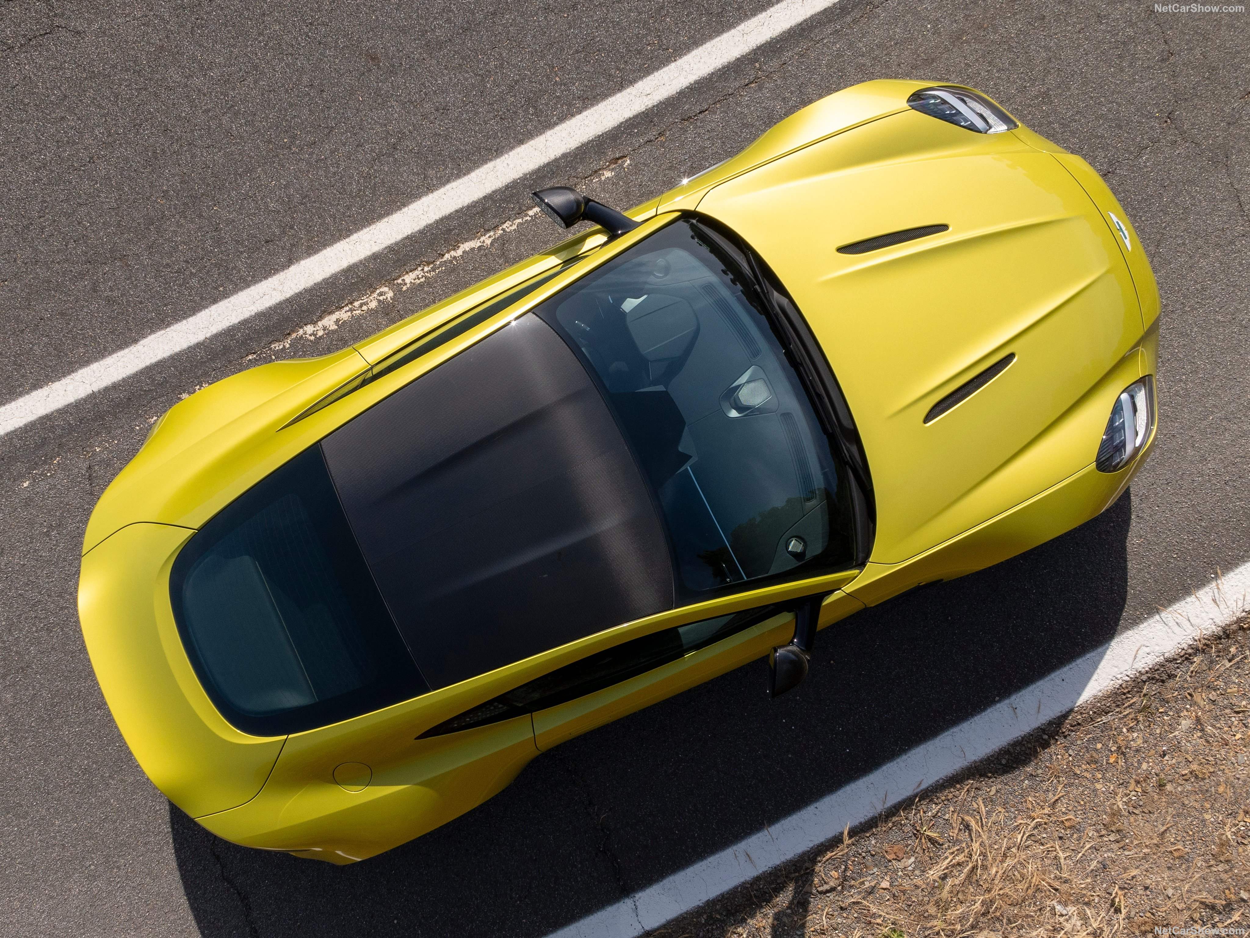 Aston Martin Vantage (2025) – pohled shora