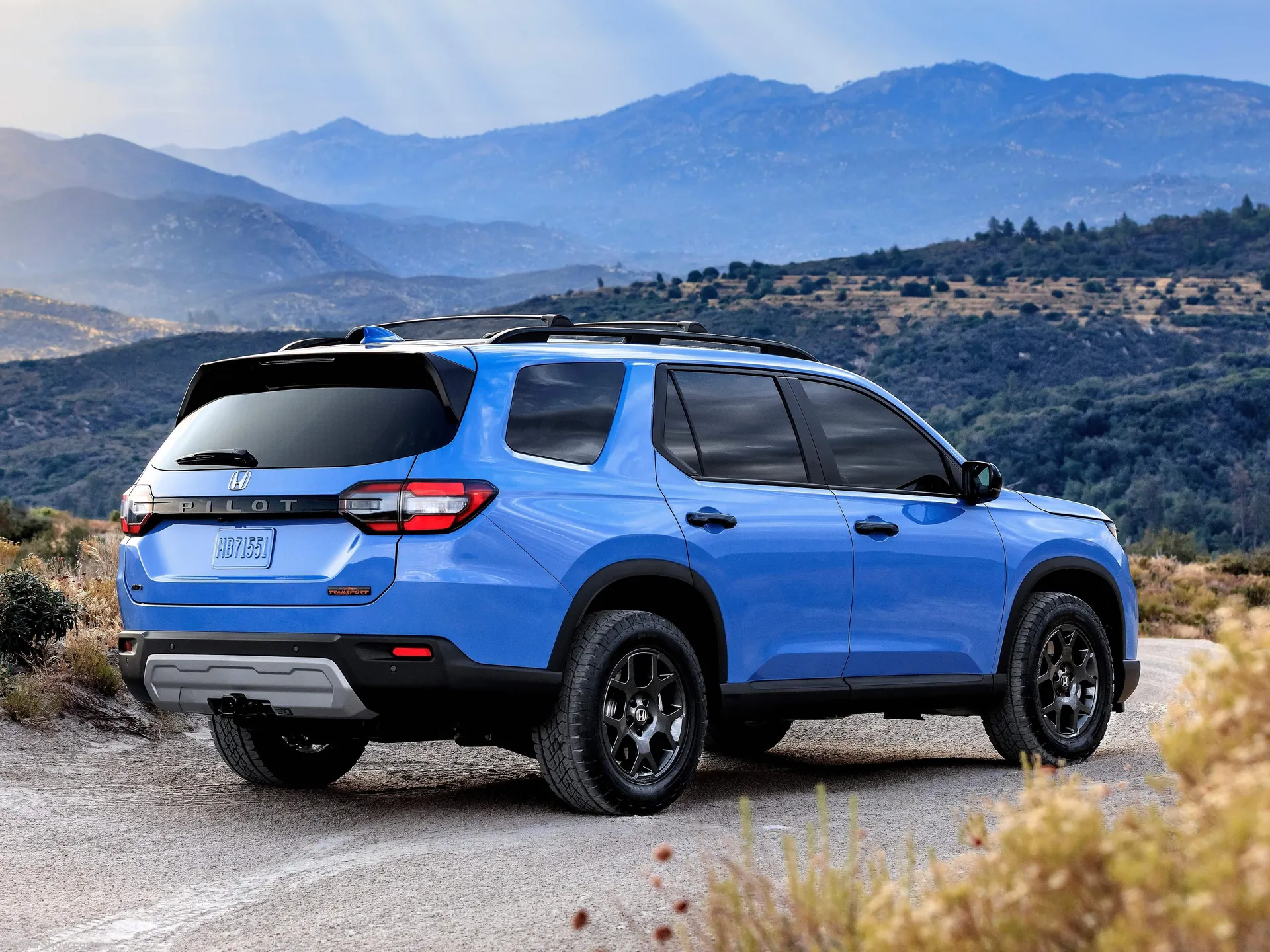 Honda Pilot (2023) – zadní tříčtvrteční pohled
