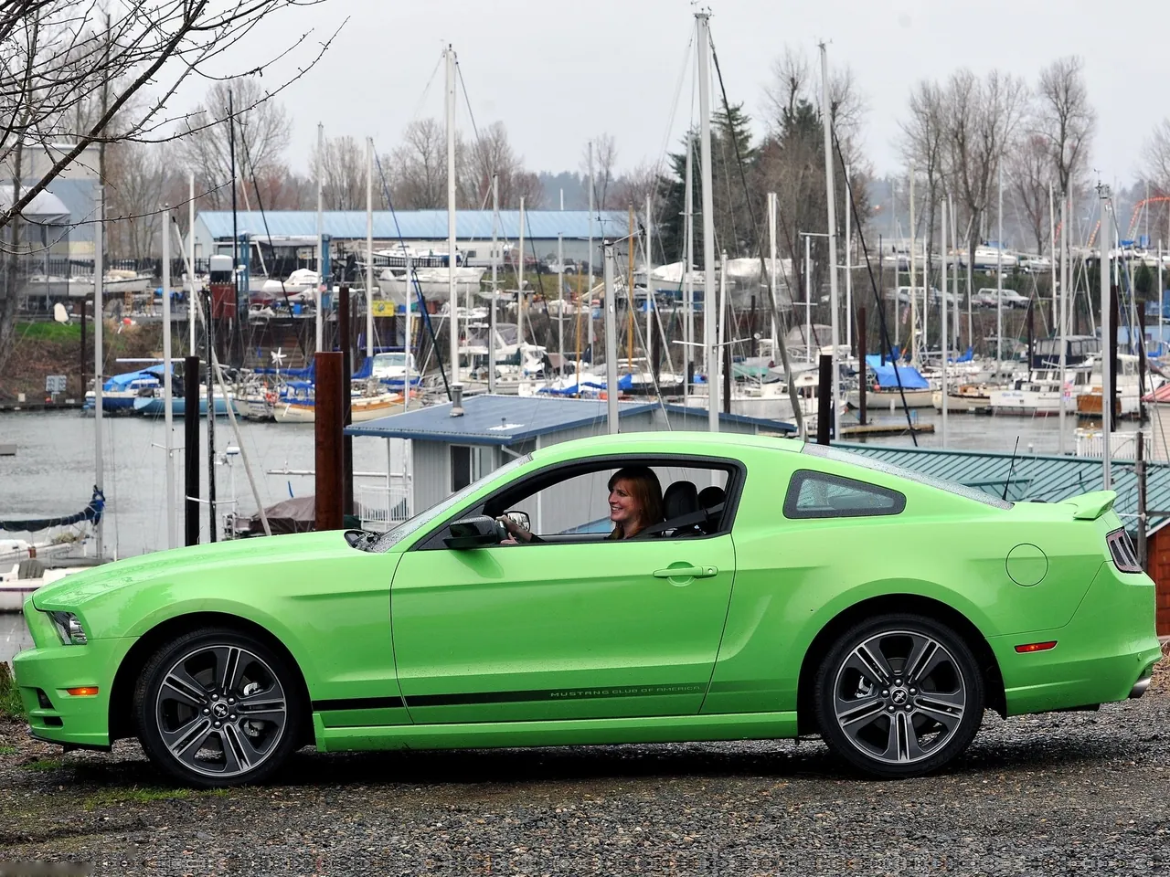 Ford Mustang (2013) – boční profil