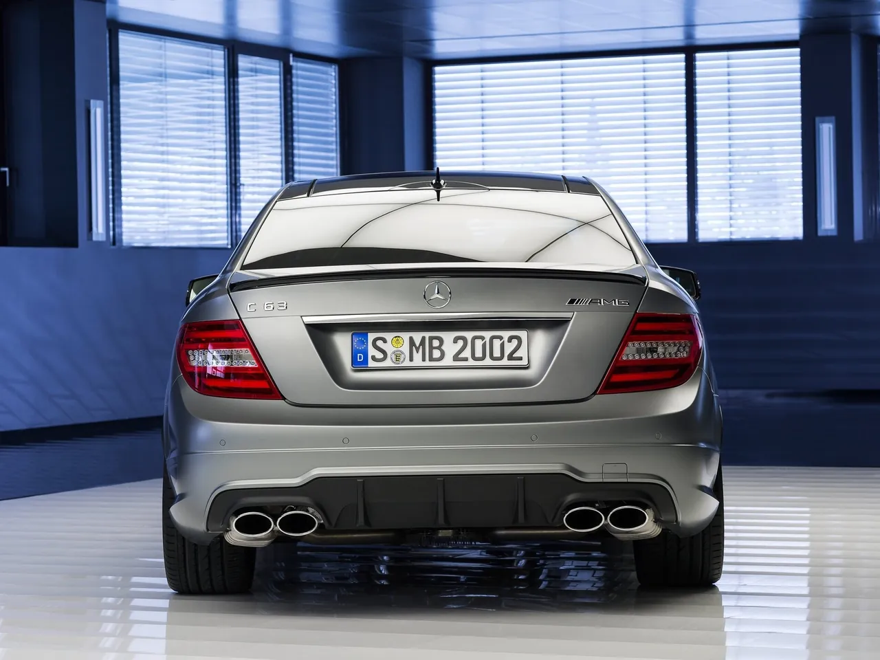 Mercedes-Benz C63 AMG Edition 507 (2014) - Rear