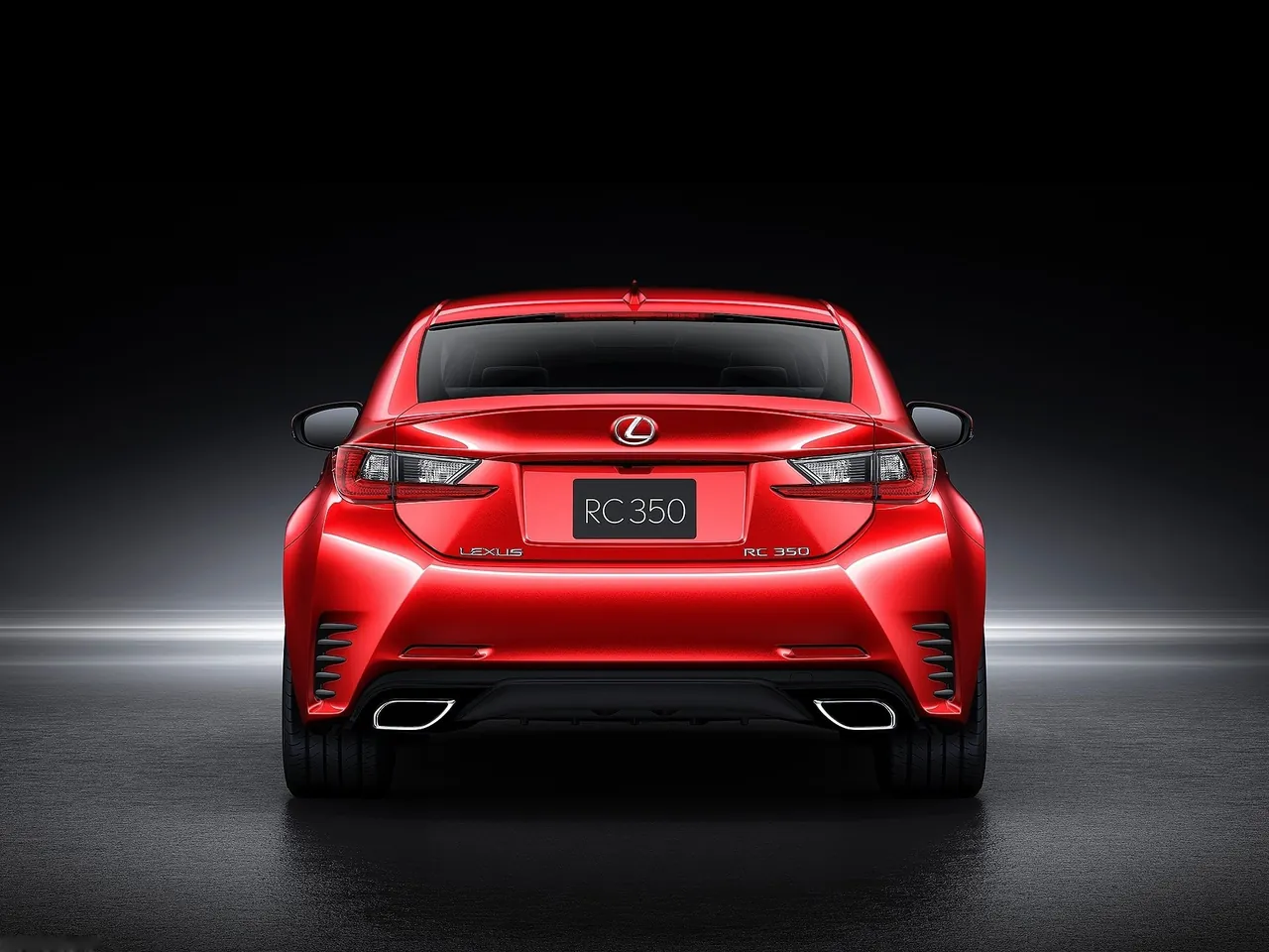 Lexus RC (2015) – zezadu