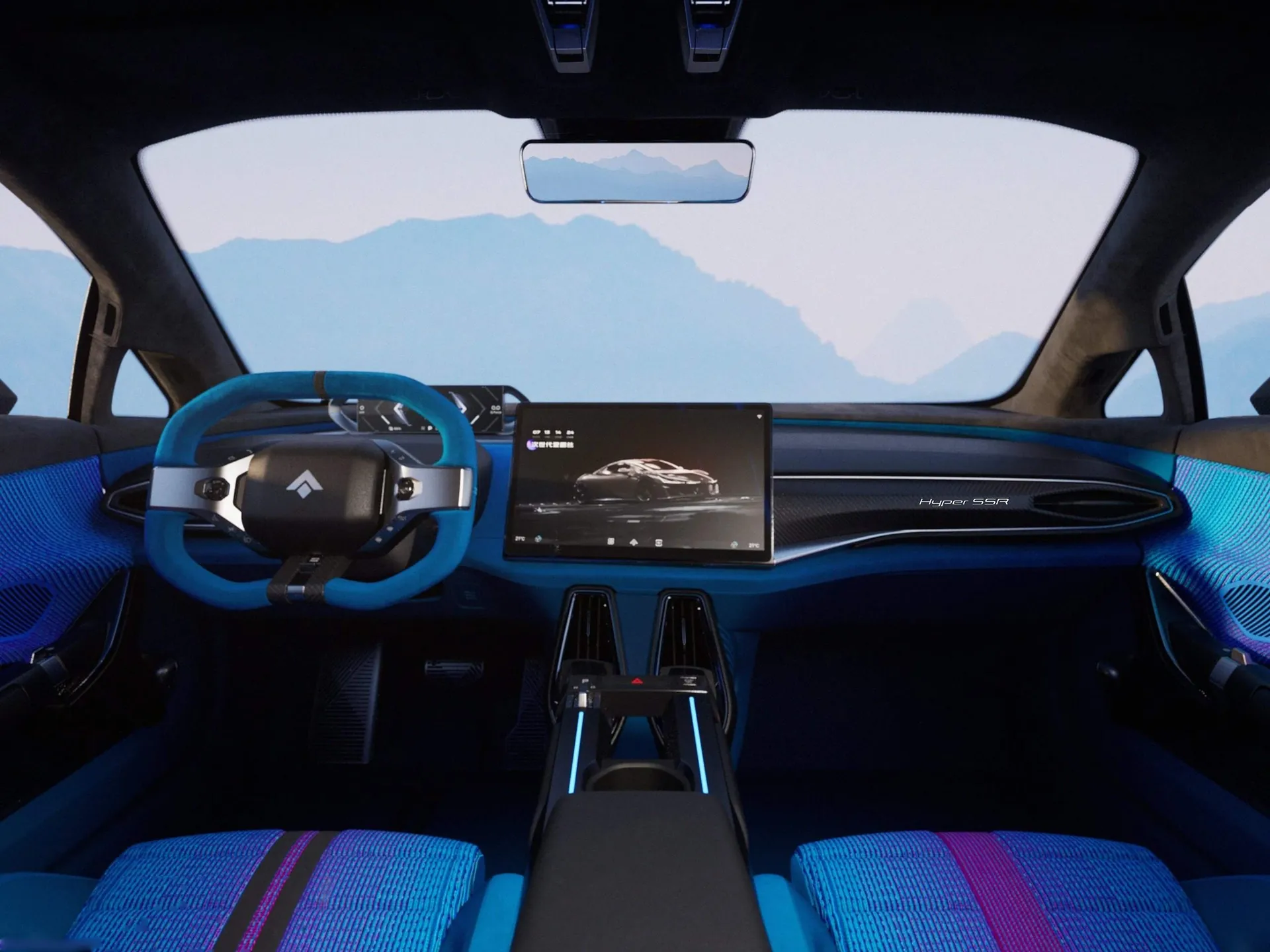GAC AION Hyper SSR (2024) – interiér