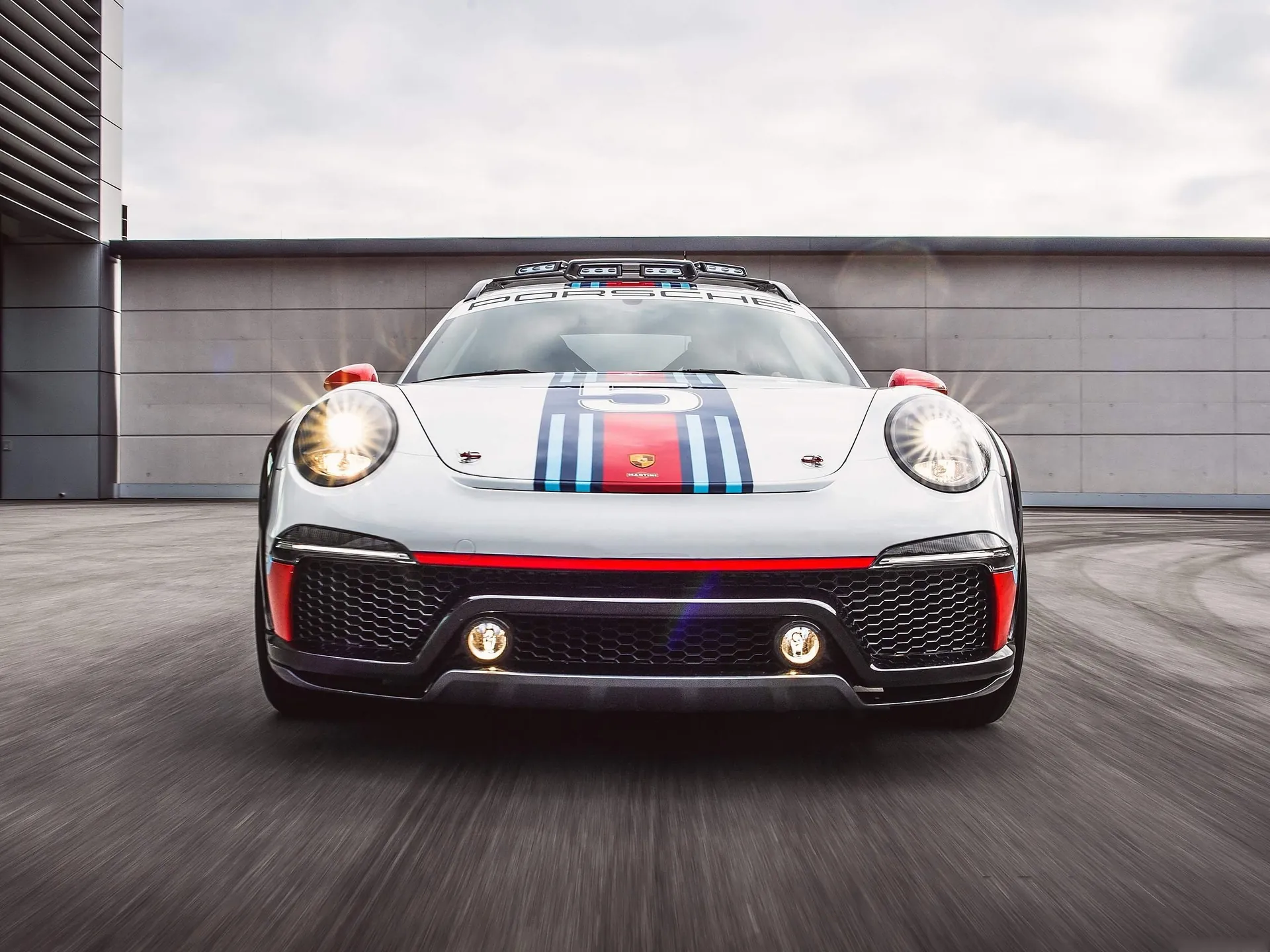 Porsche 911 Vision Safari Concept (2012) – zepředu