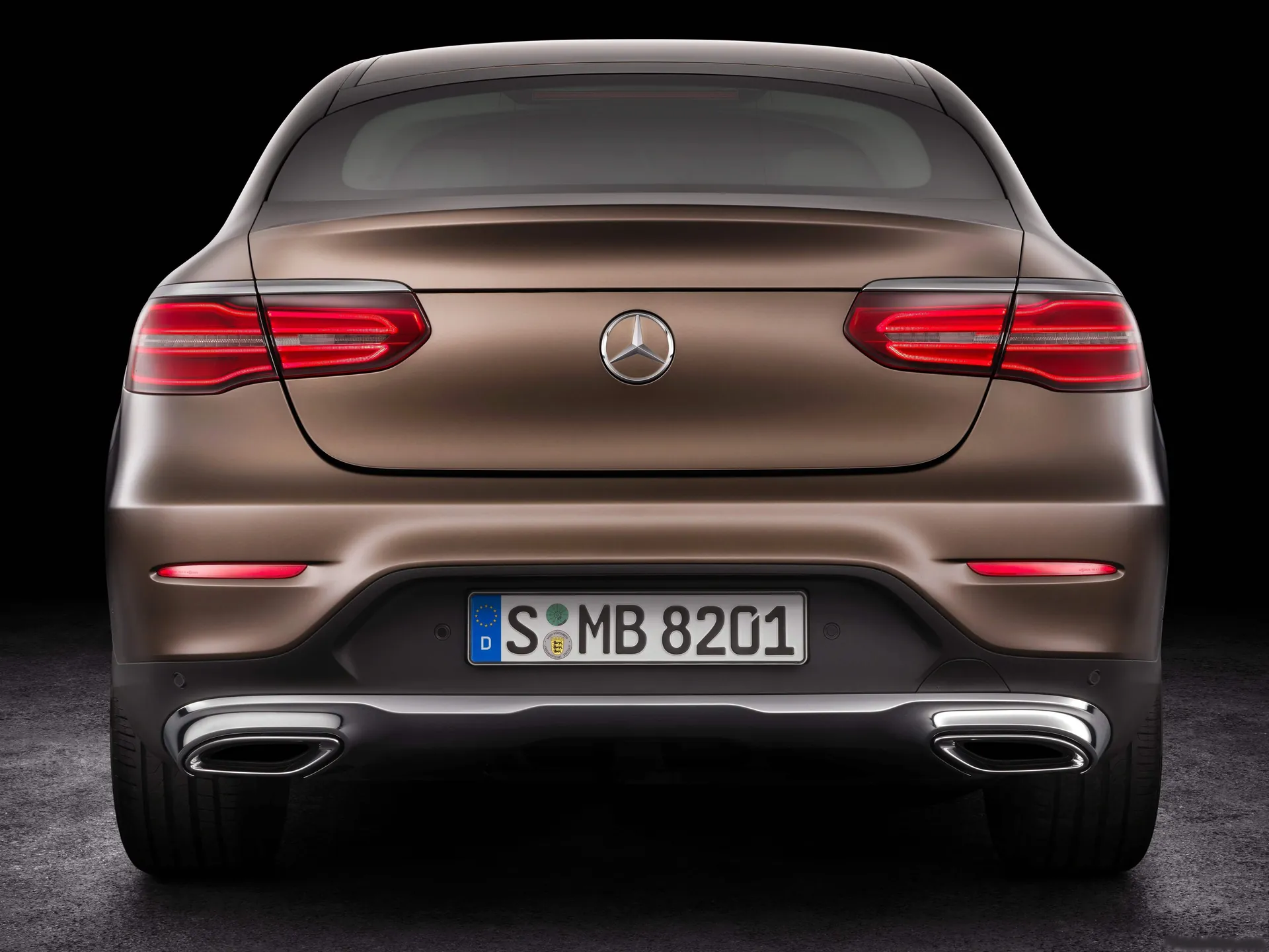 Mercedes-Benz GLC Coupe (2017) - Rear