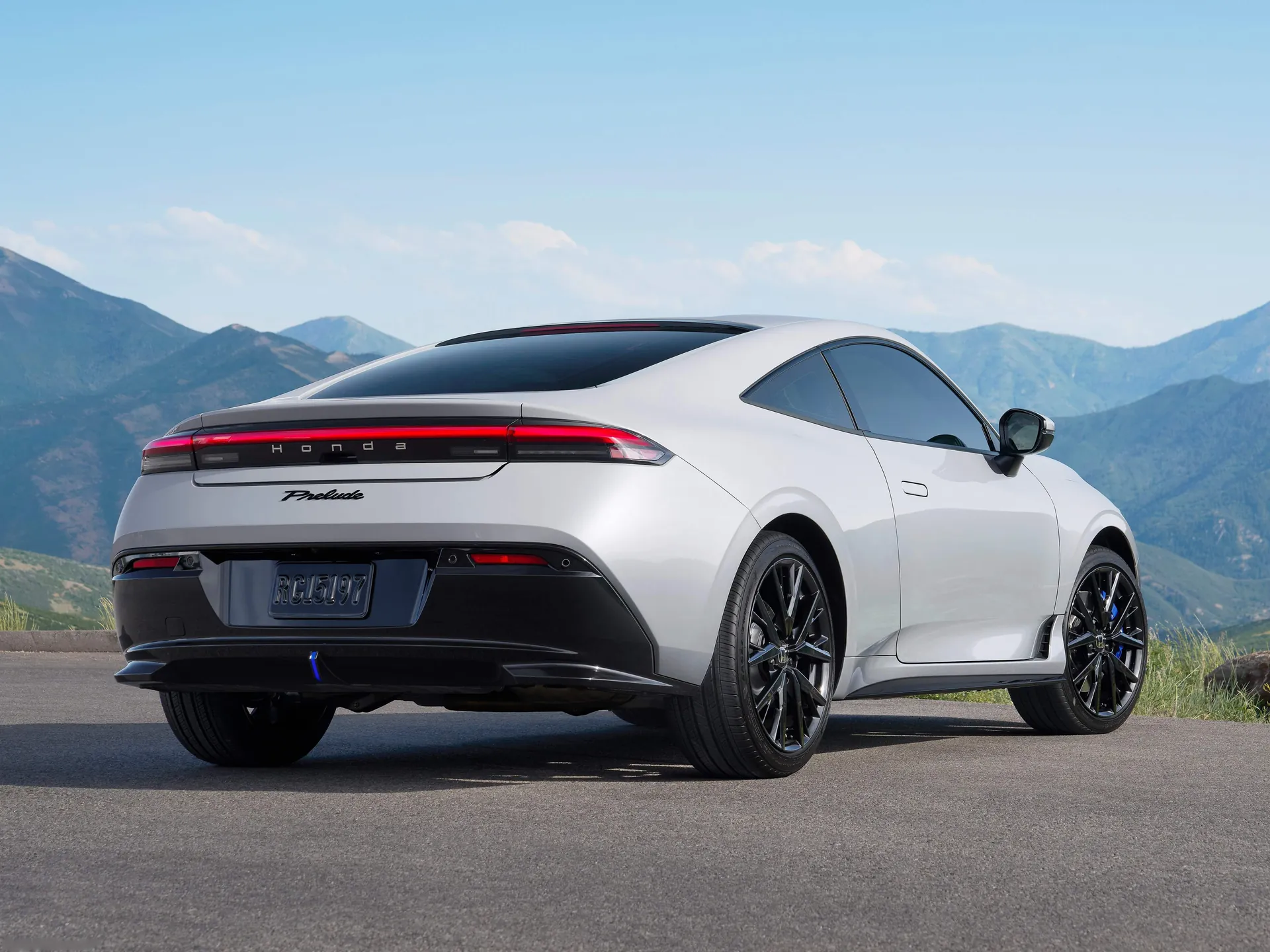 Honda Prelude (2026) – zadní tříčtvrteční pohled