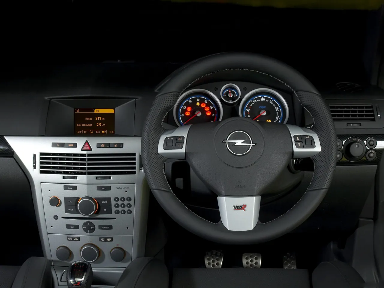 HSV VXR (2007) – interiér
