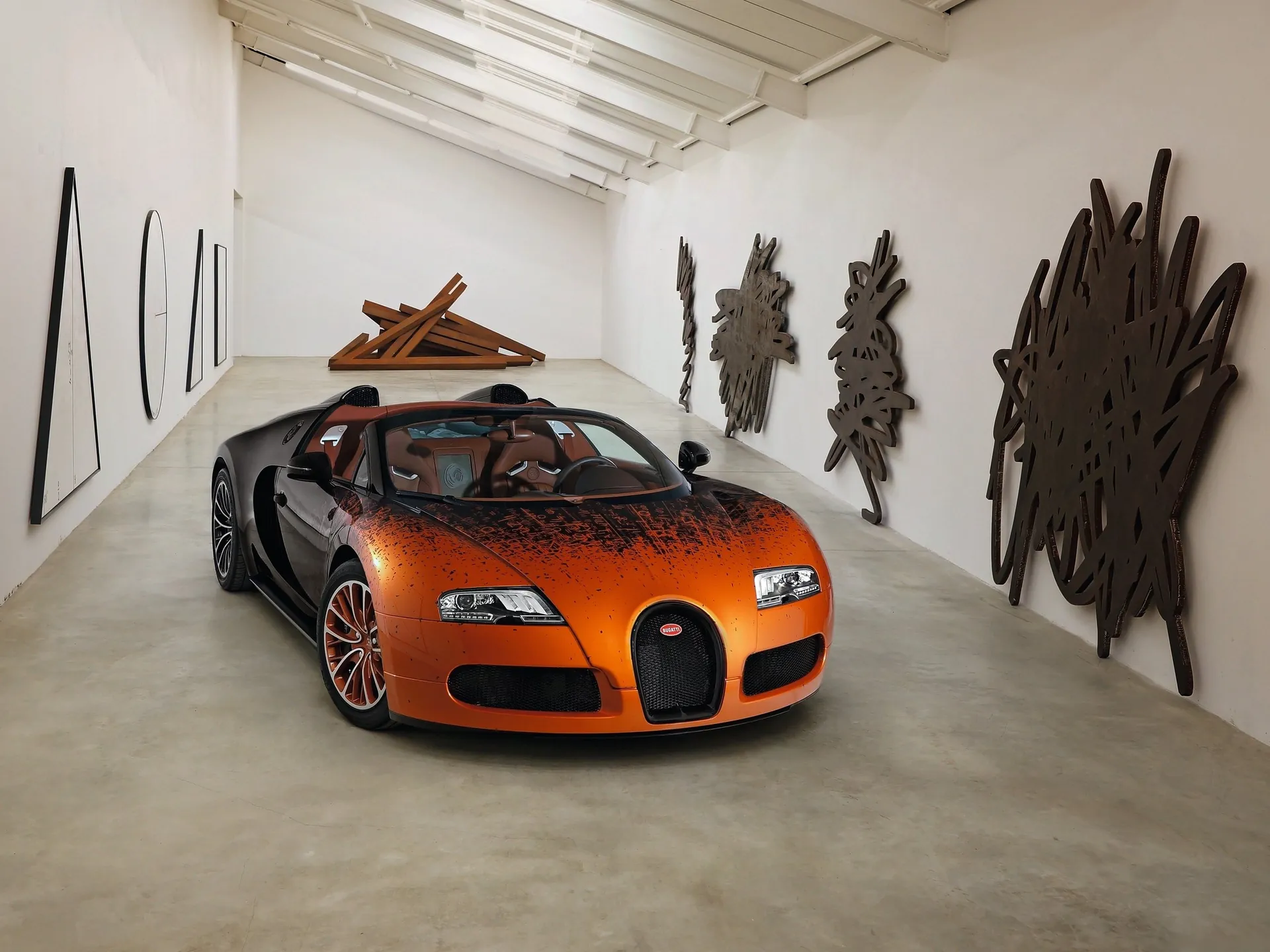 Bugatti Veyron Grand Sport Bernar Venet (2012)