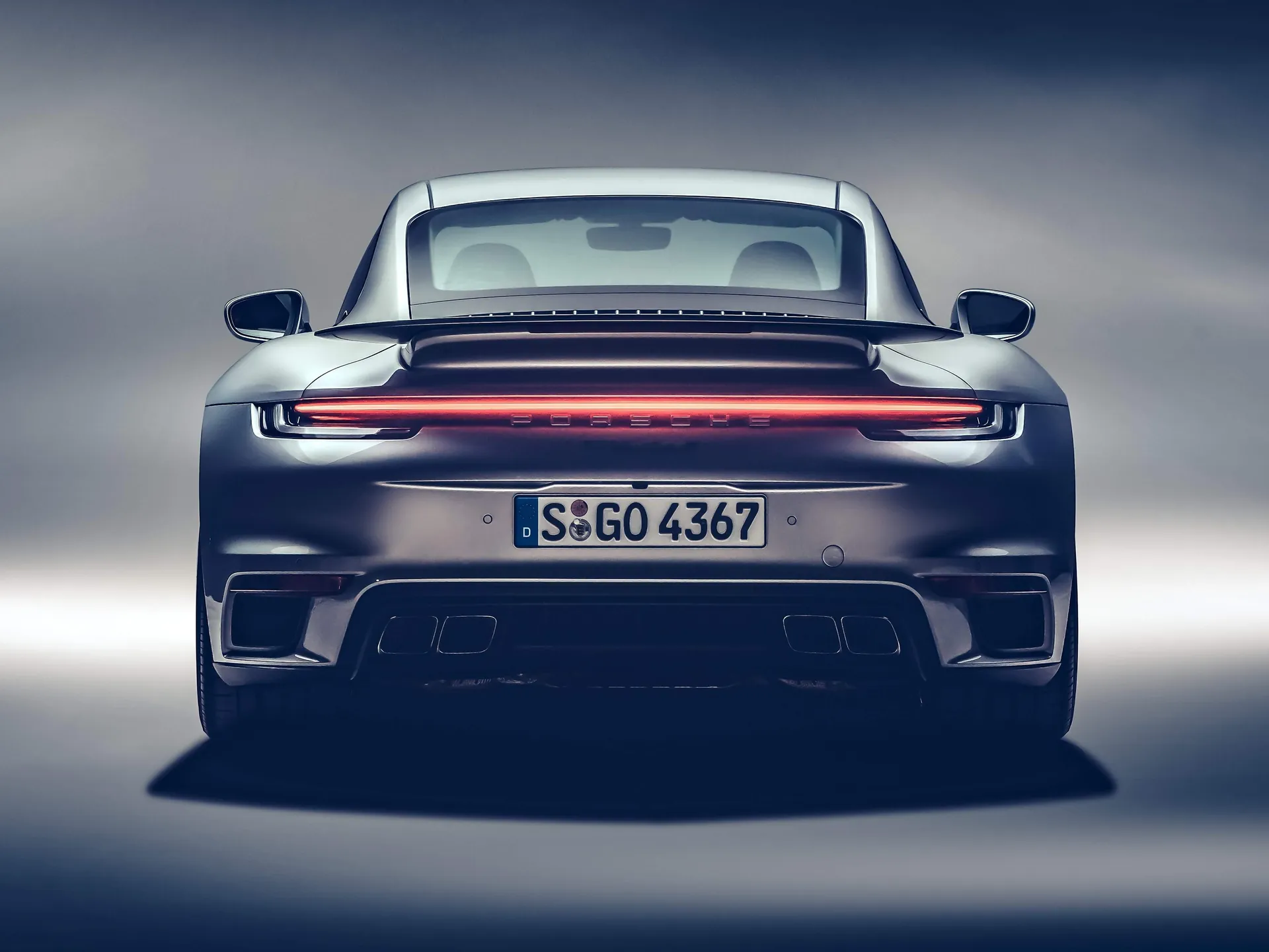 Porsche 911 Turbo S (2021) - Rear
