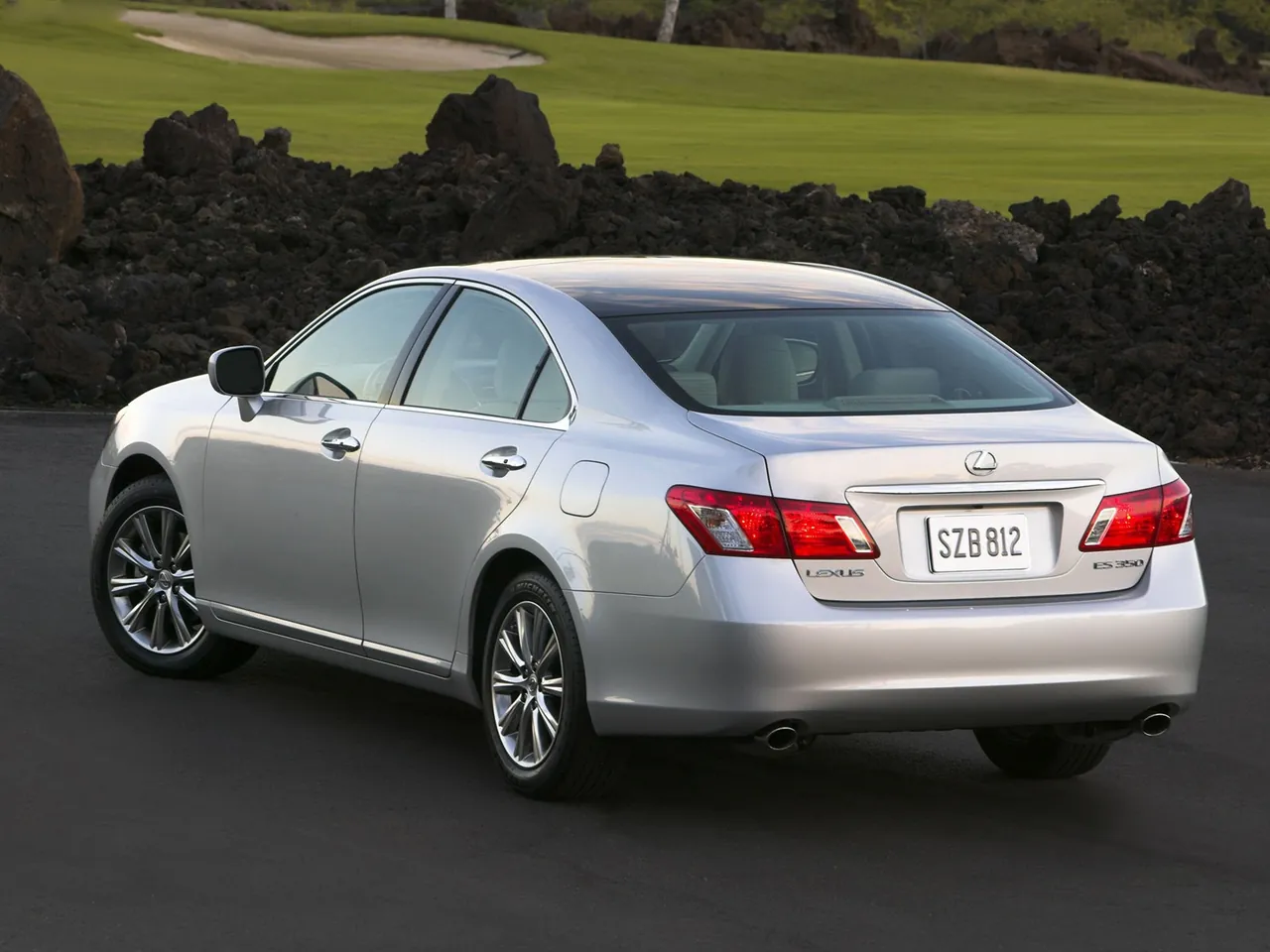 Lexus ES 350 (2007) – zadní tříčtvrteční pohled