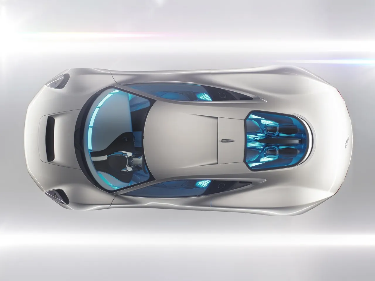 Jaguar C-X75 Concept (2010) – pohled shora