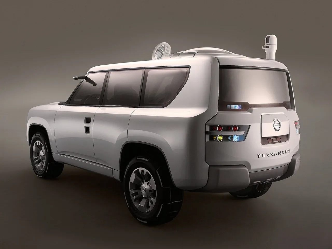 Nissan Terranaut Concept (2006) – zadní tříčtvrteční pohled