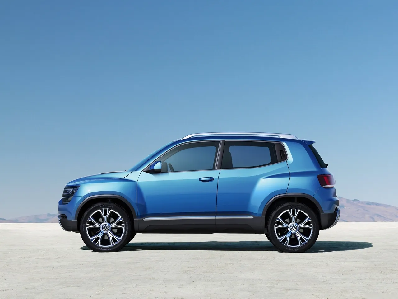 Volkswagen Taigun Concept (2012) – boční profil