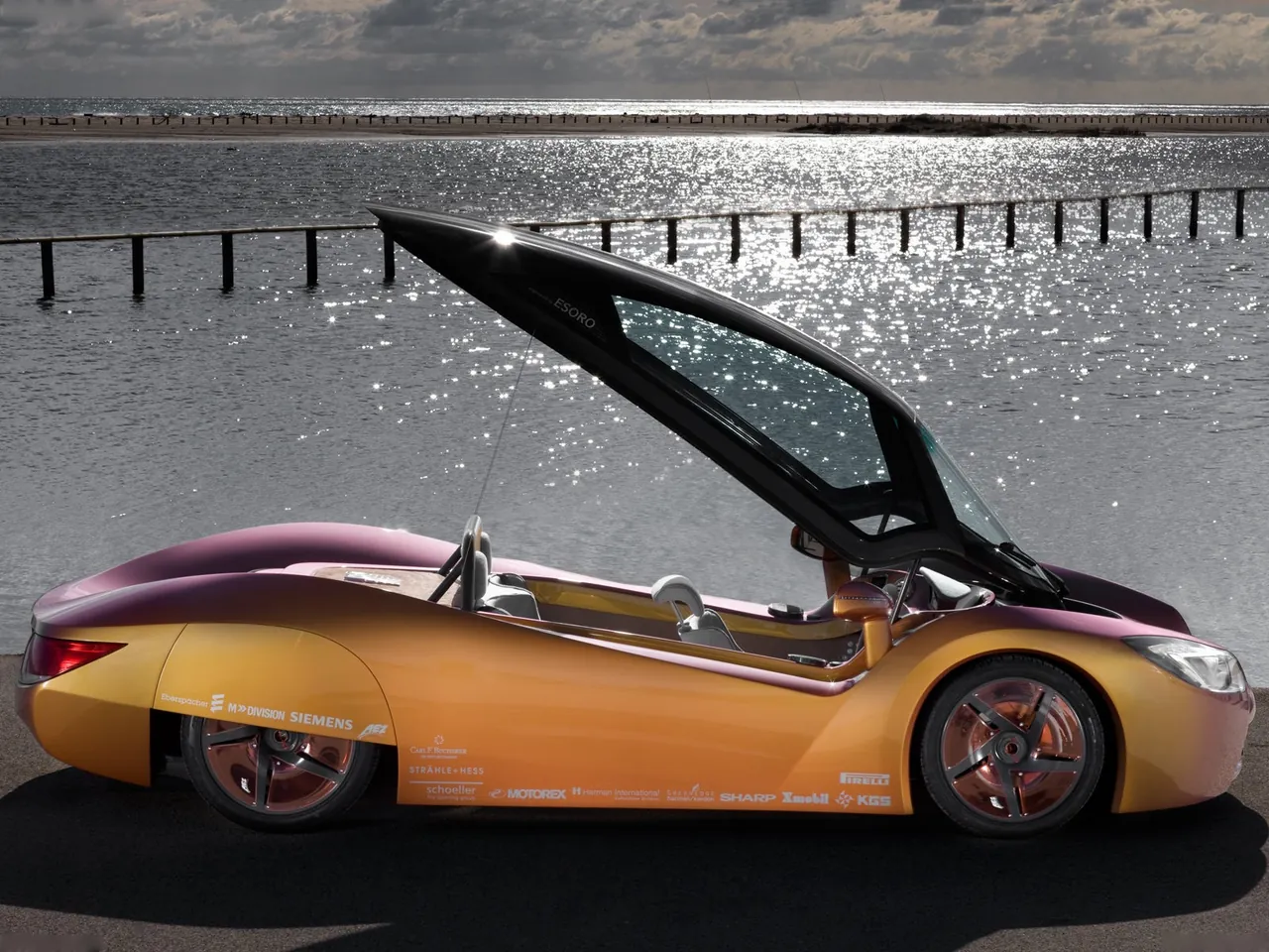 Rinspeed iChange Concept (2009) – boční profil
