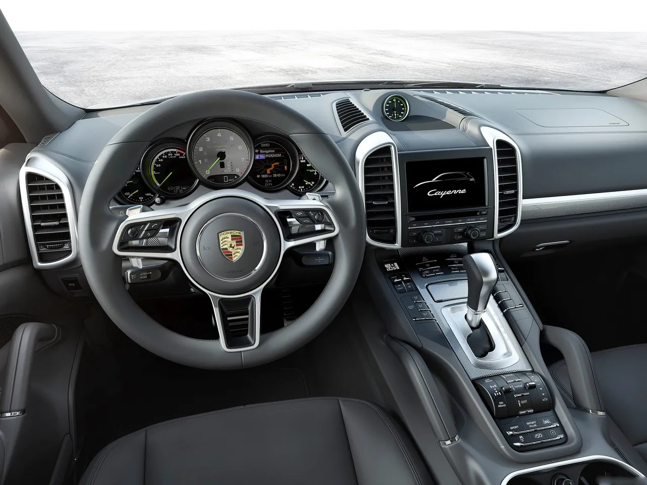 Porsche Cayenne (2015) – interiér