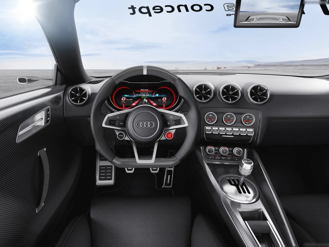 Audi TT ultra quattro Concept (2013) – interiér