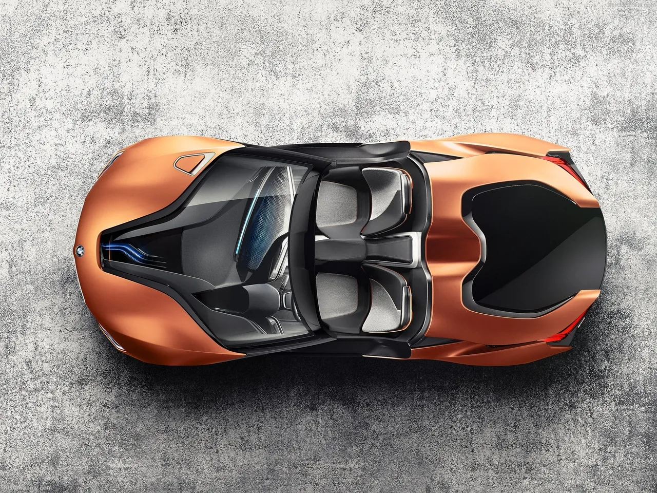 BMW i Vision Future Interaction Concept (2016) – pohled shora