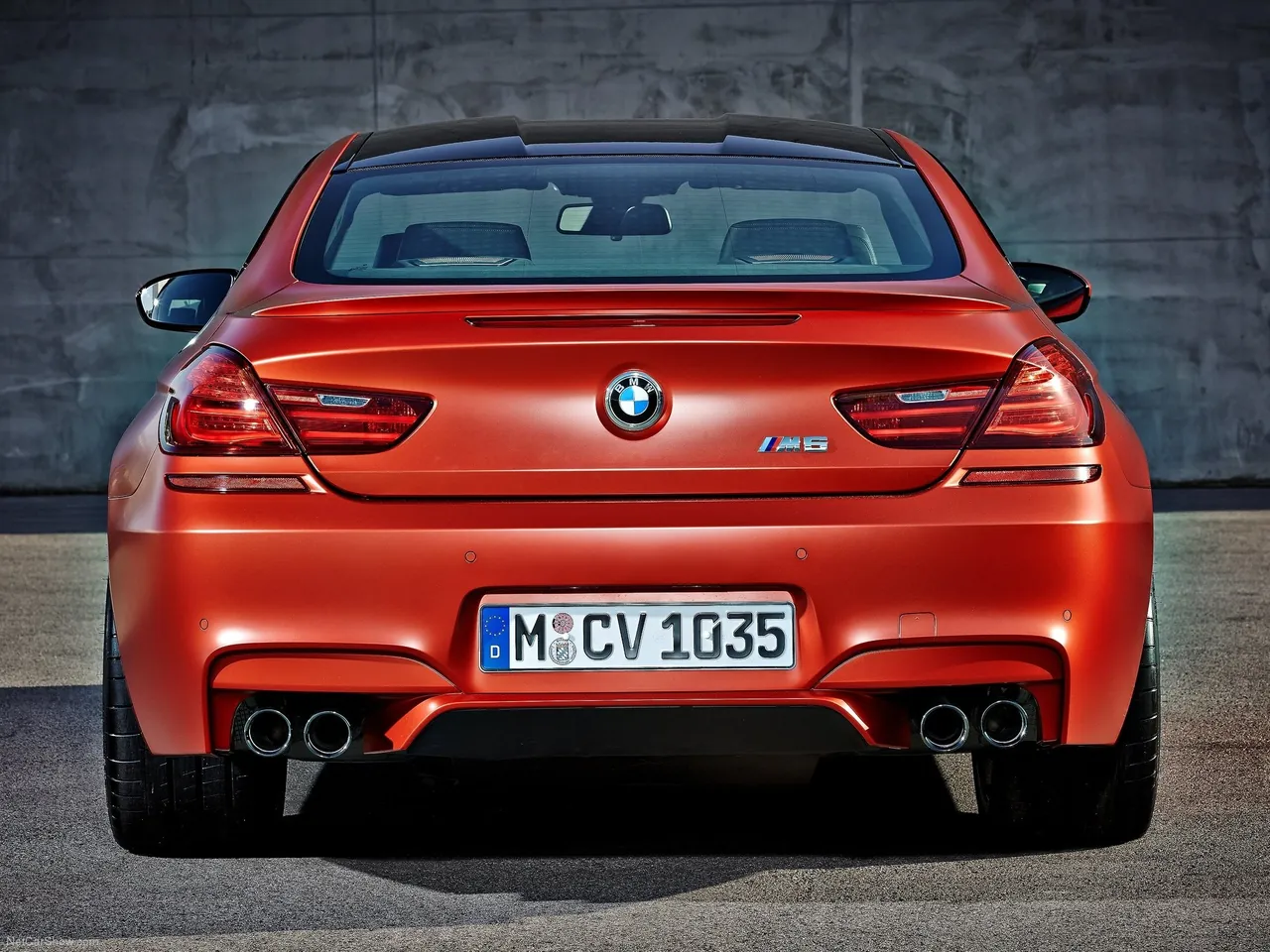 BMW M6 Coupe (2015) – zezadu