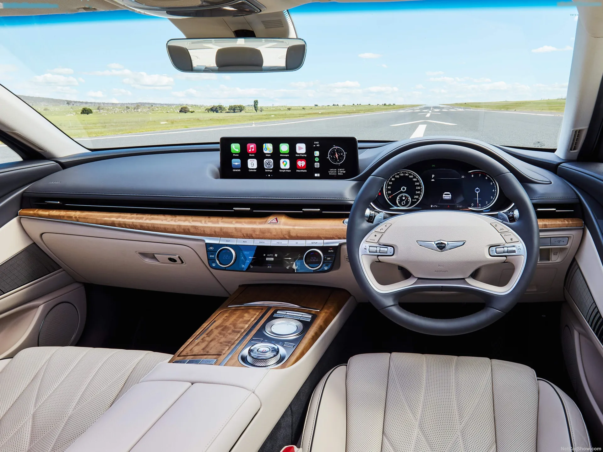 Genesis G80 [AU] (2021) – interiér