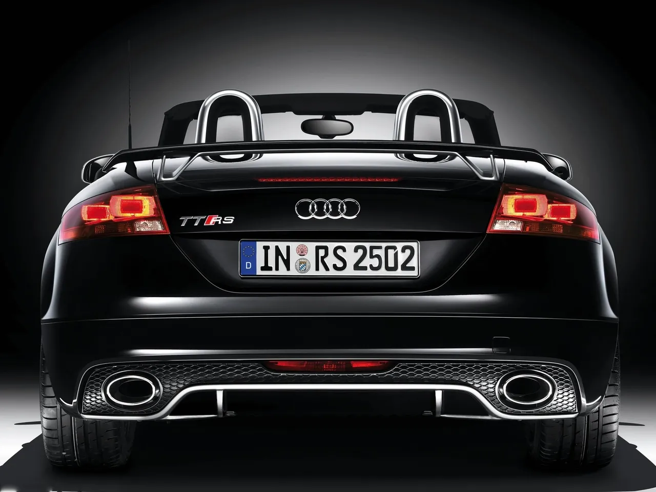 Audi TT RS Roadster (2010) – zezadu