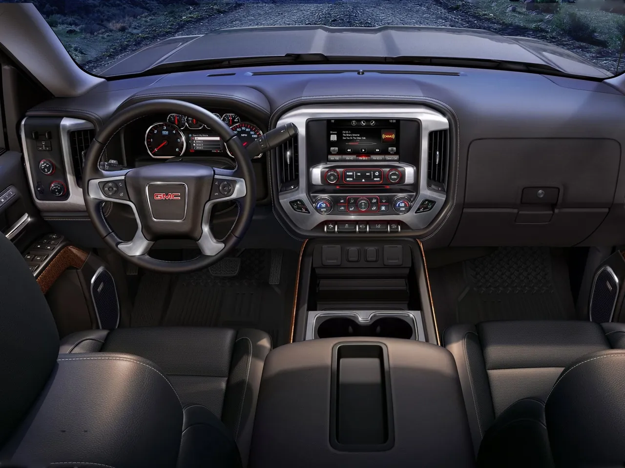 GMC Sierra (2014) – interiér