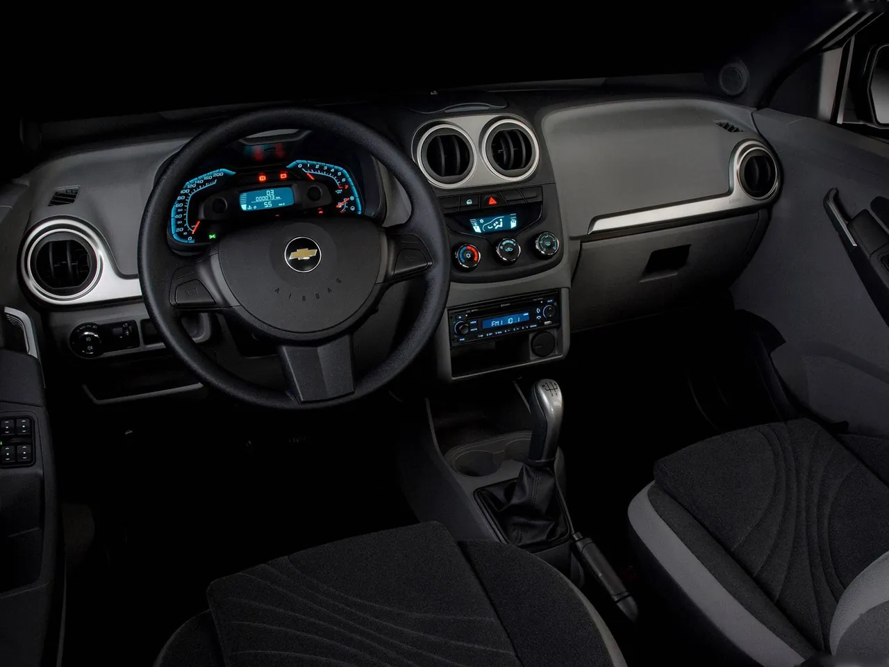Chevrolet Agile (2010) – interiér