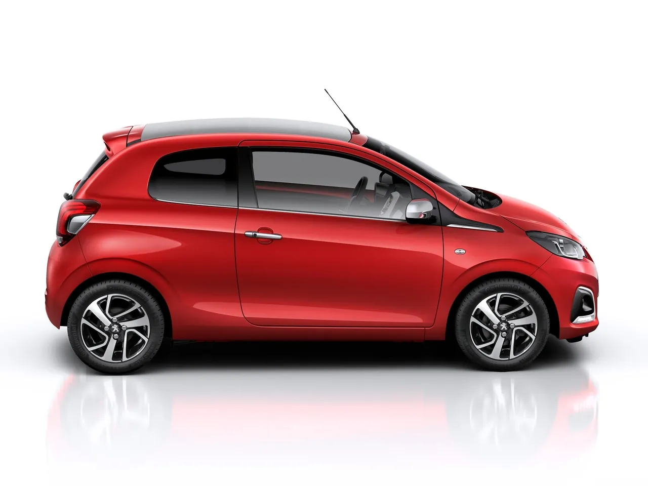 Peugeot 108 (2015) – boční profil