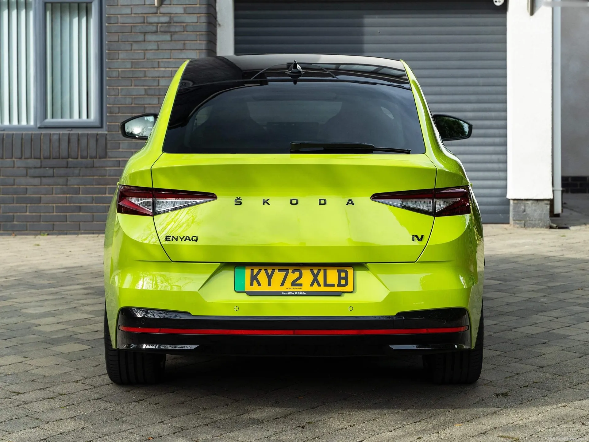 Skoda Enyaq Coupe iV vRS [UK] (2022) – zezadu