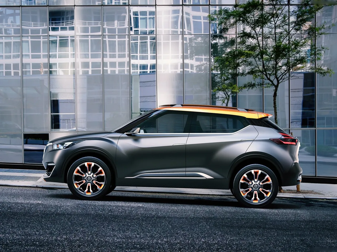 Nissan Kicks Concept (2014) – boční profil