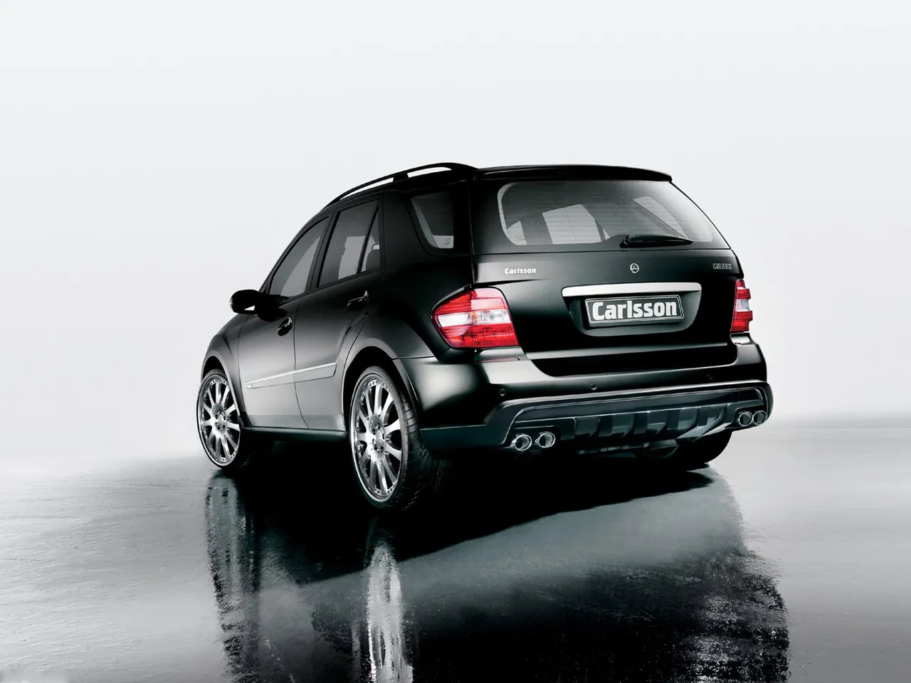 Carlsson Mercedes-Benz M-Class (2006) – zadní tříčtvrteční pohled