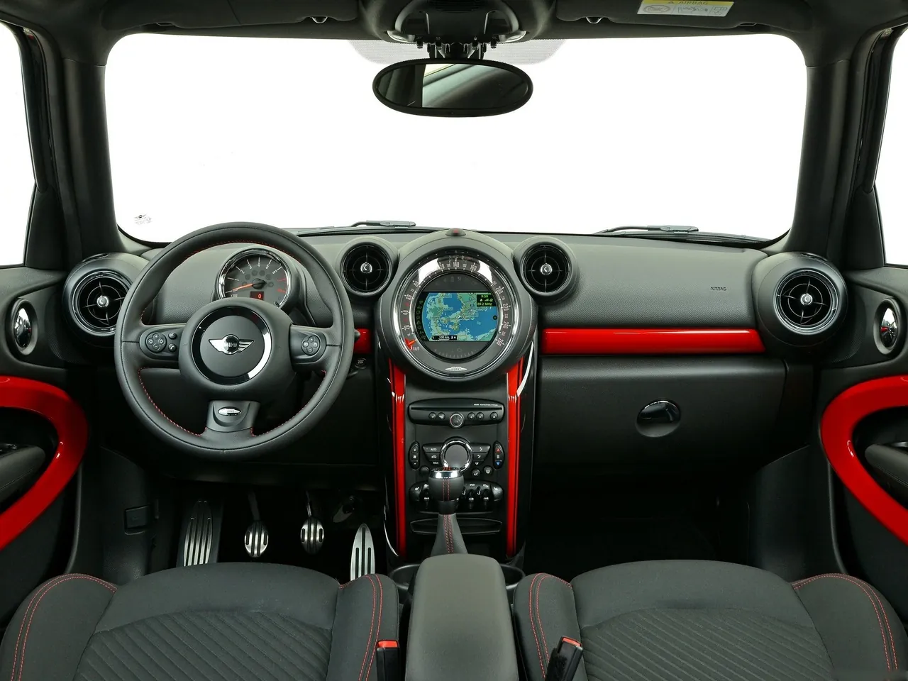 Mini Paceman John Cooper Works (2015) – interiér