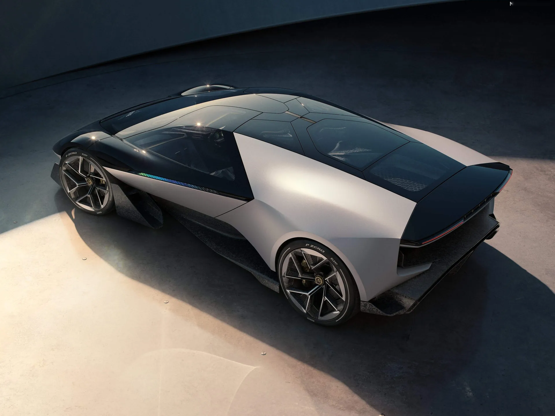Lotus Theory 1 Concept (2024) - Rear Three-Quarter