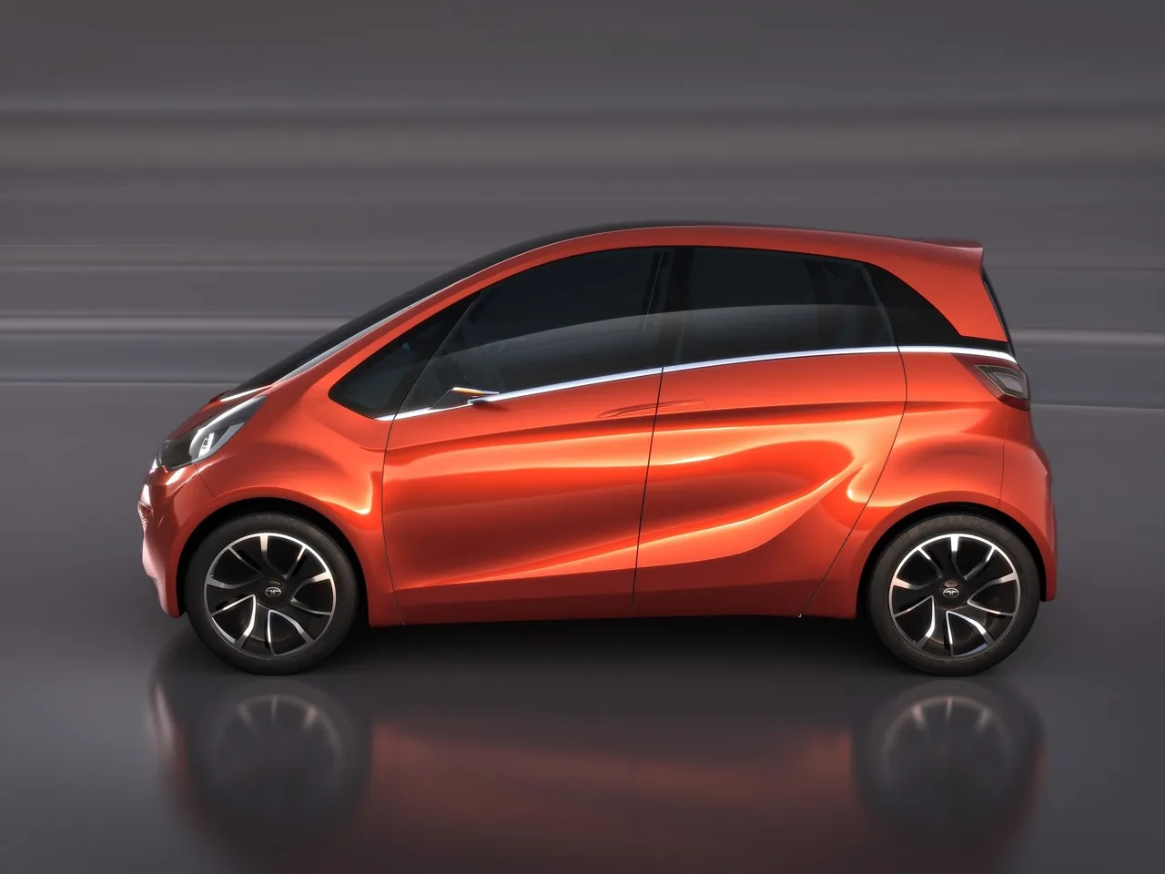 Tata Megapixel Concept (2012) – boční profil
